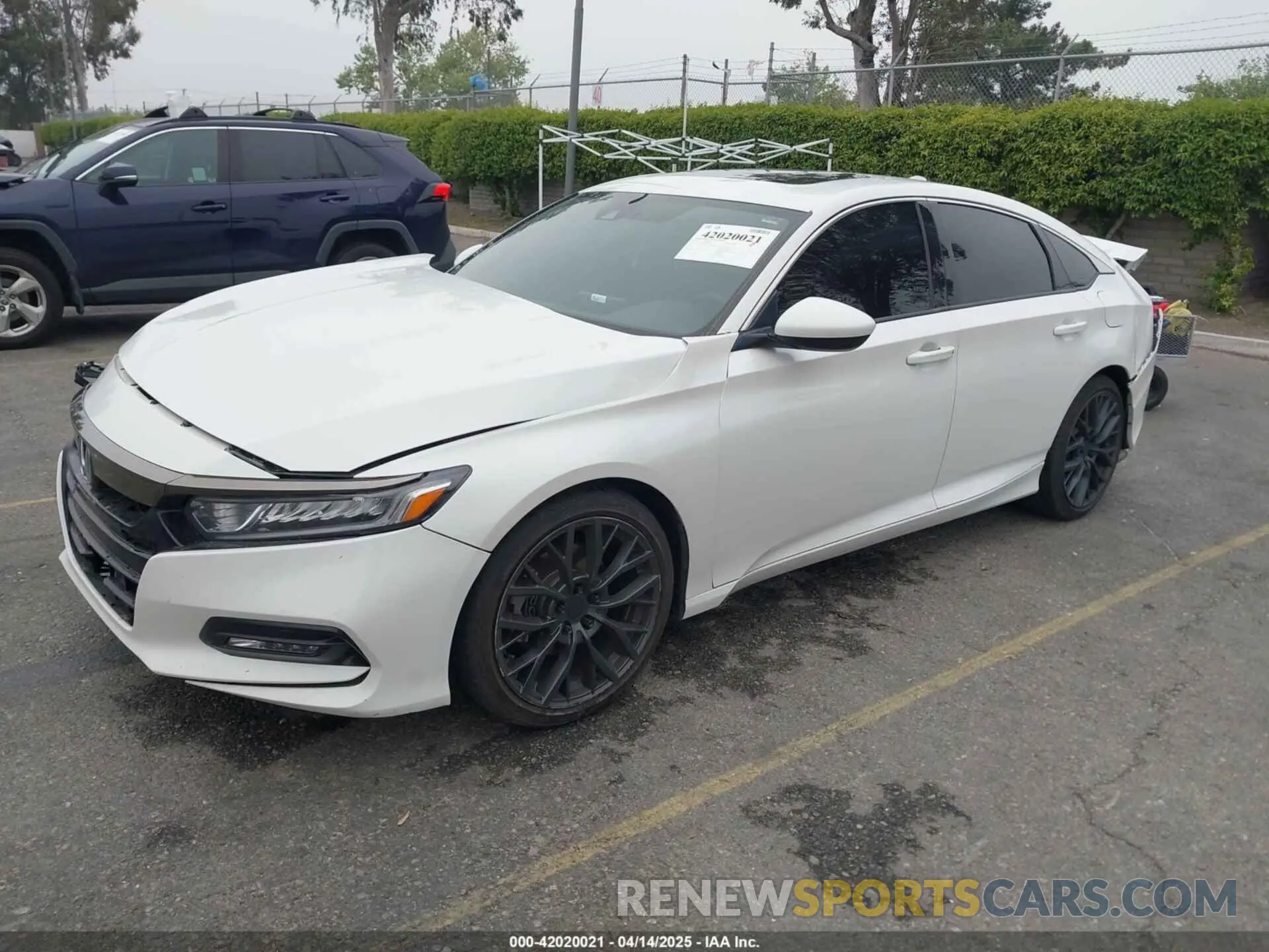 2 Photograph of a damaged car 1HGCV2F31KA015178 HONDA ACCORD 2019