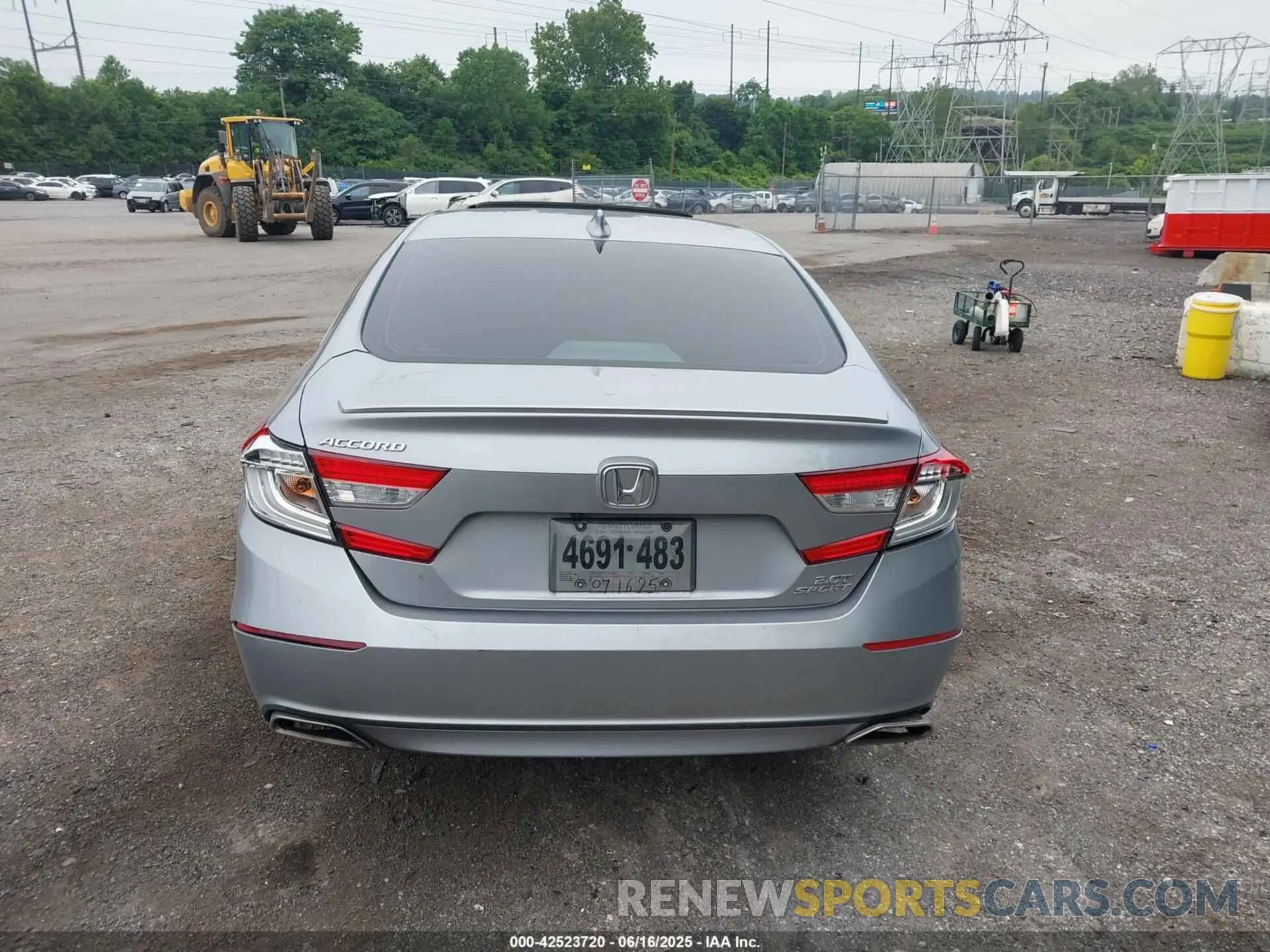 15 Photograph of a damaged car 1HGCV2F31KA028710 HONDA ACCORD 2019