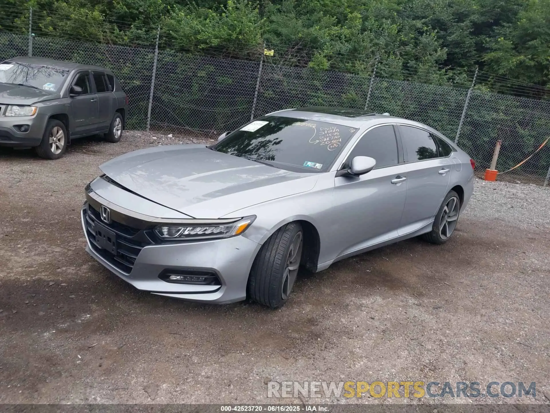 2 Photograph of a damaged car 1HGCV2F31KA028710 HONDA ACCORD 2019