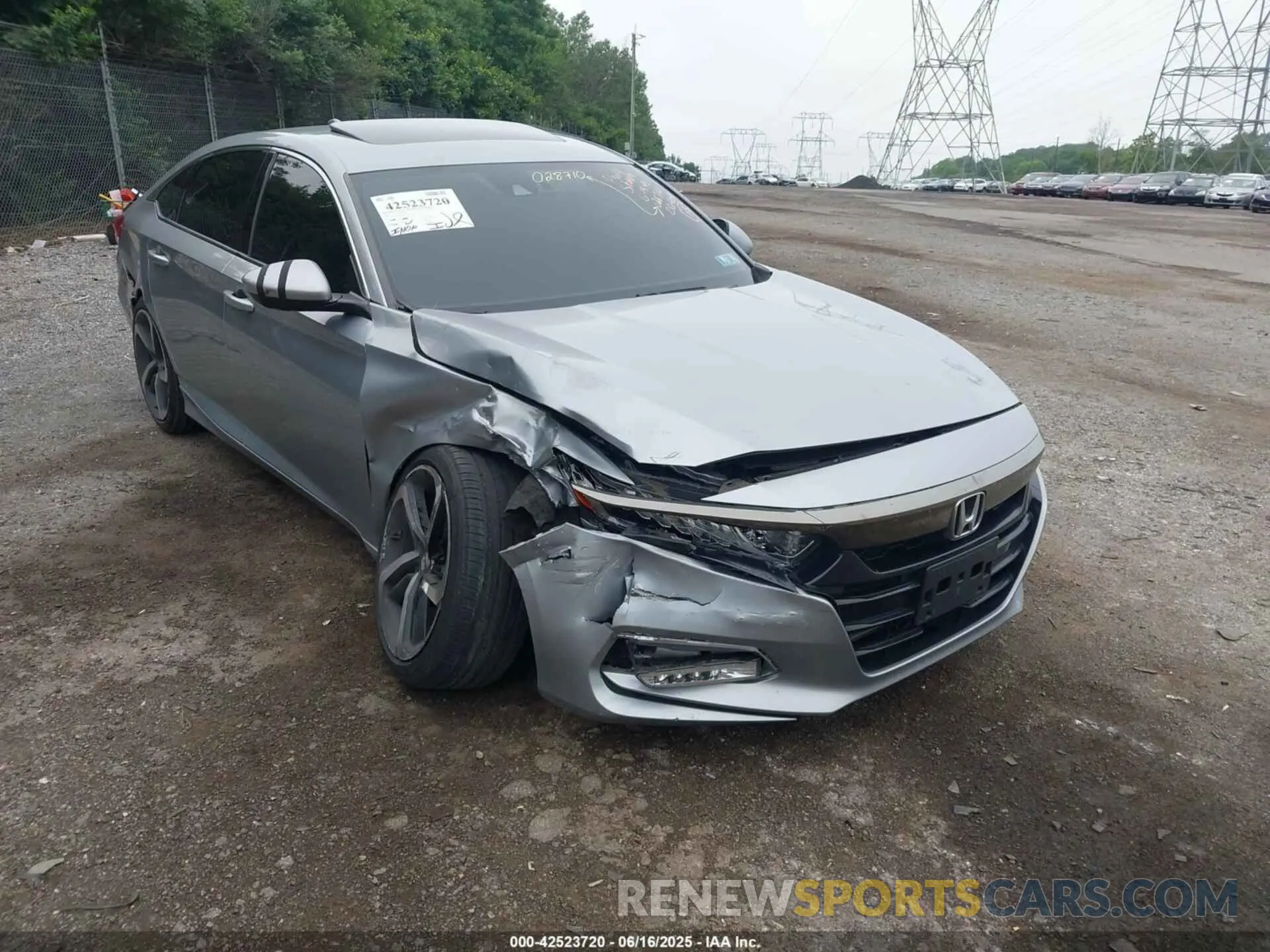 6 Photograph of a damaged car 1HGCV2F31KA028710 HONDA ACCORD 2019