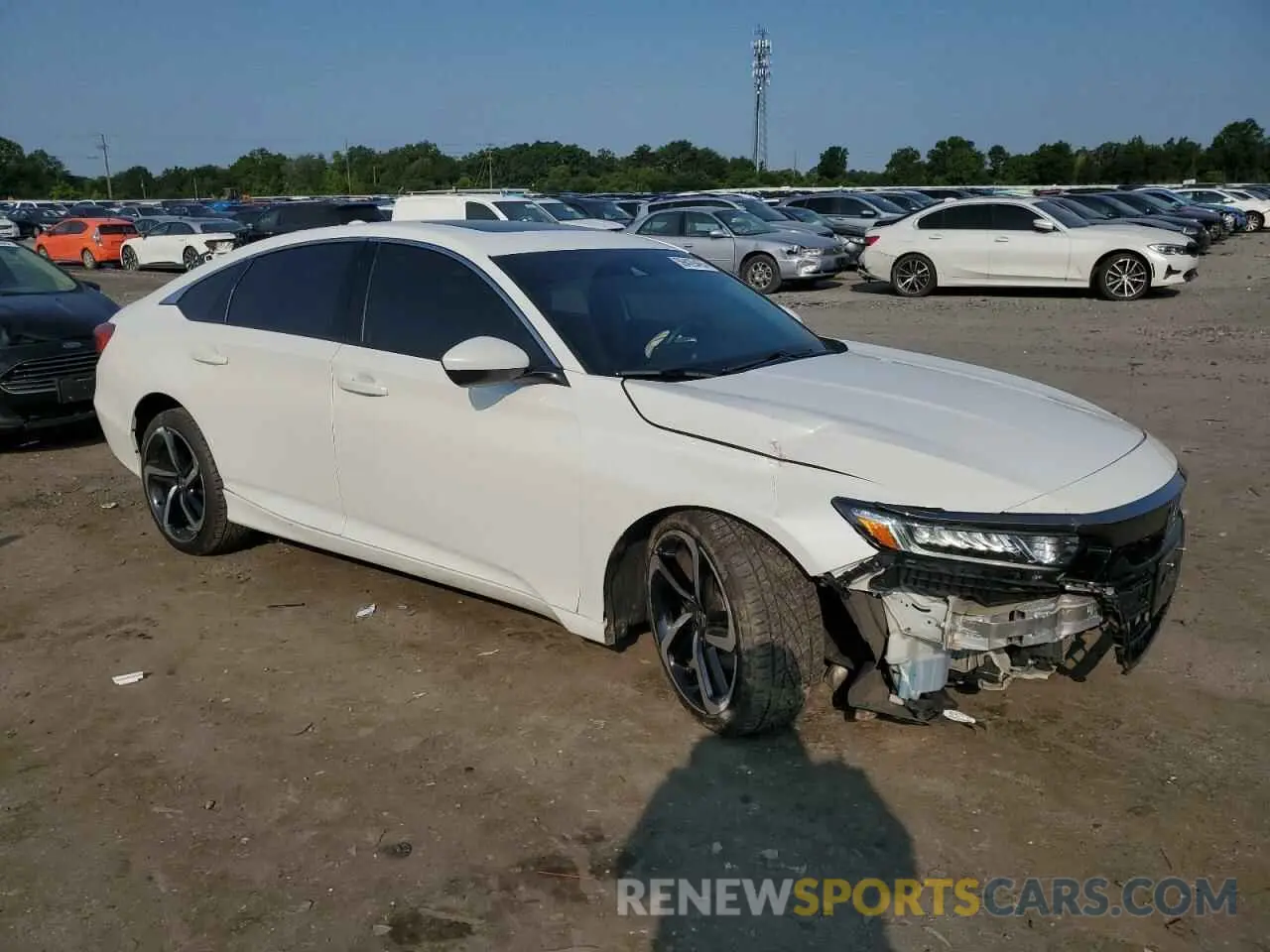 4 Photograph of a damaged car 1HGCV2F31KA034619 HONDA ACCORD 2019