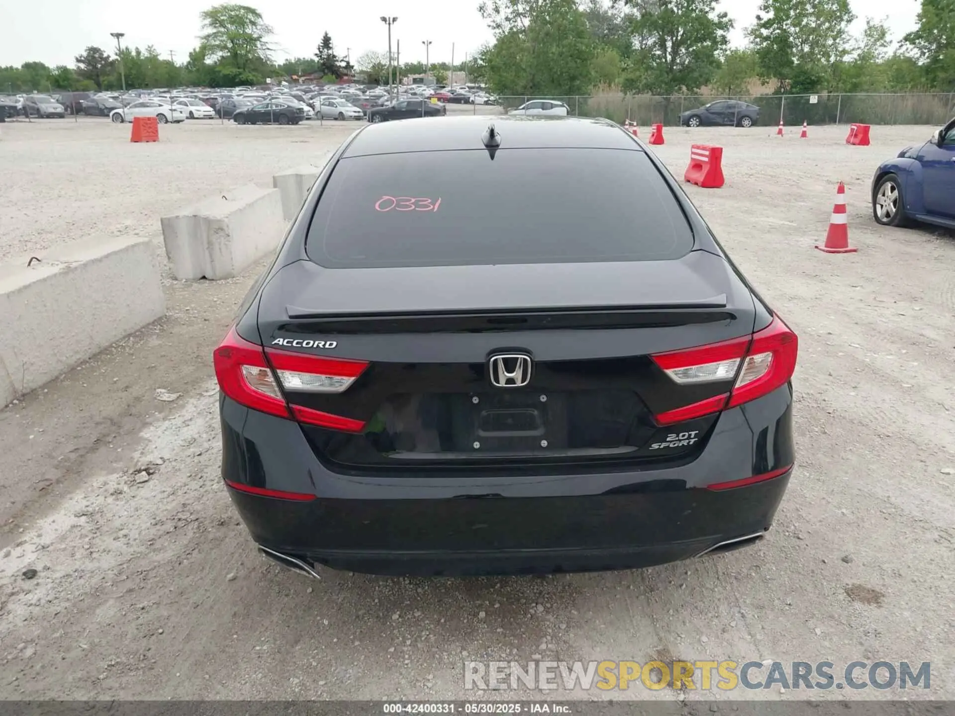 16 Photograph of a damaged car 1HGCV2F32KA004612 HONDA ACCORD 2019