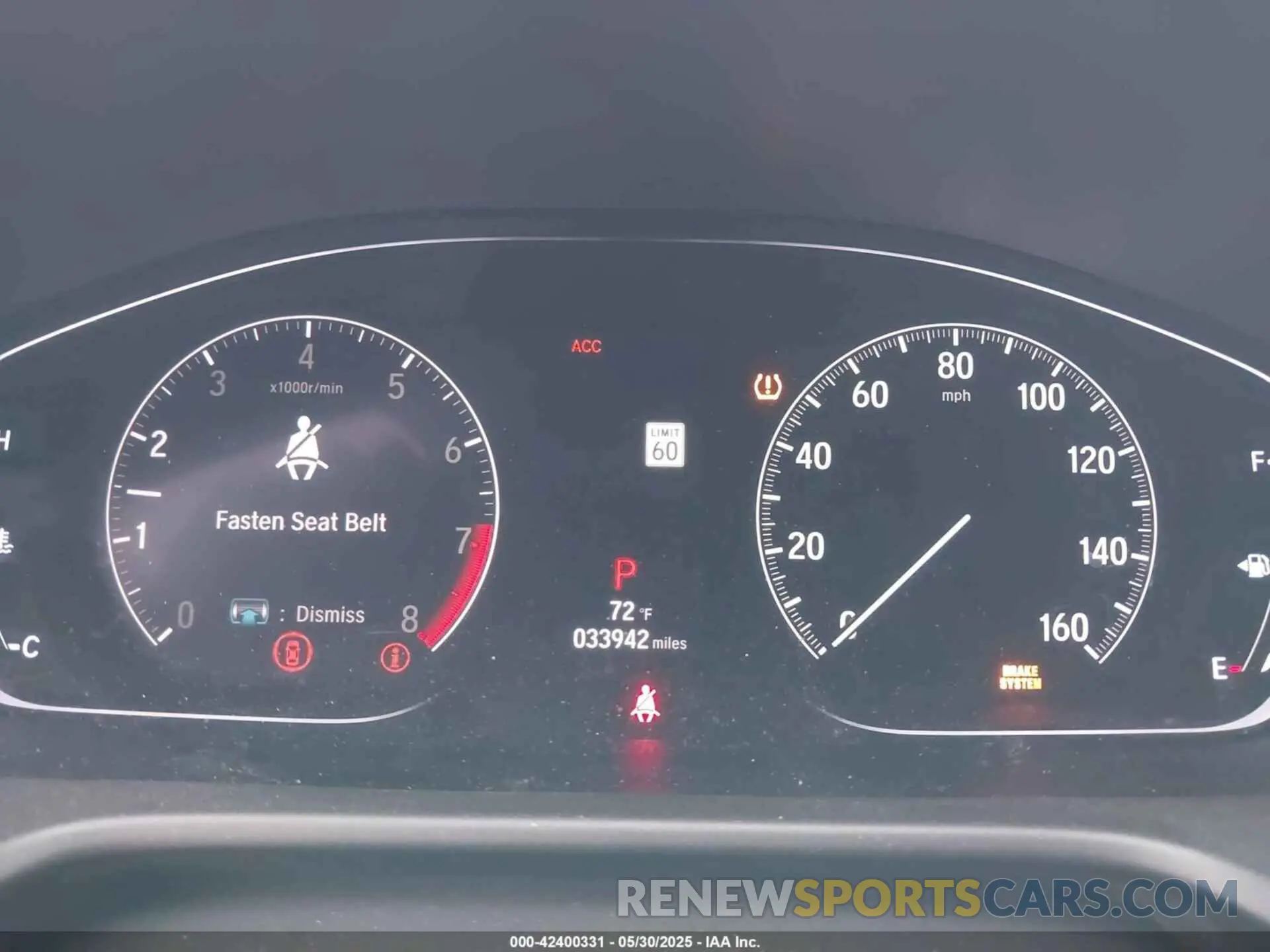 7 Photograph of a damaged car 1HGCV2F32KA004612 HONDA ACCORD 2019