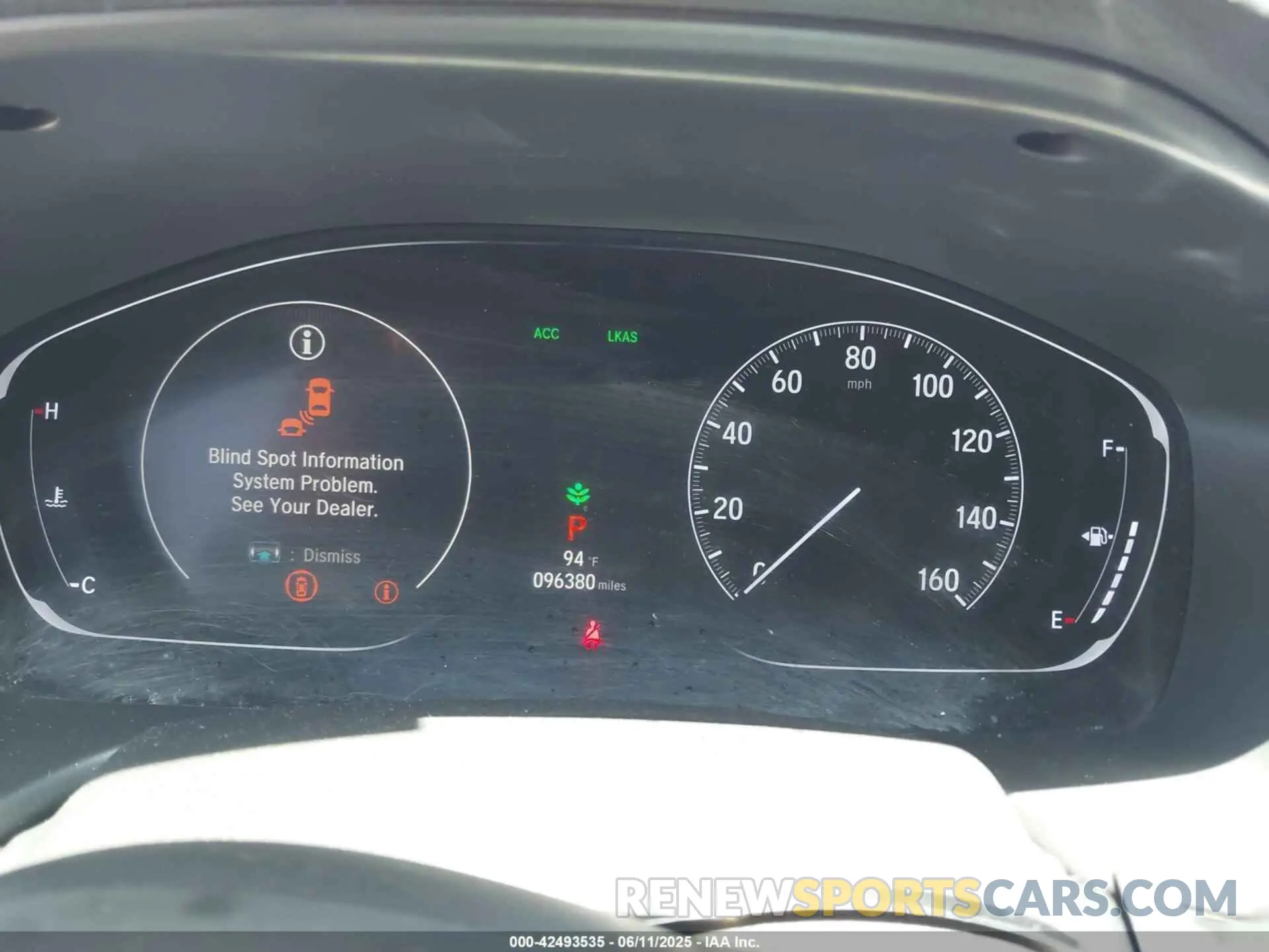 7 Photograph of a damaged car 1HGCV2F32KA013567 HONDA ACCORD 2019