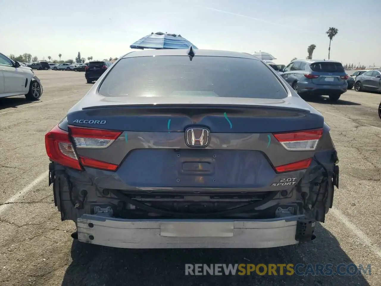6 Photograph of a damaged car 1HGCV2F32KA017330 HONDA ACCORD 2019