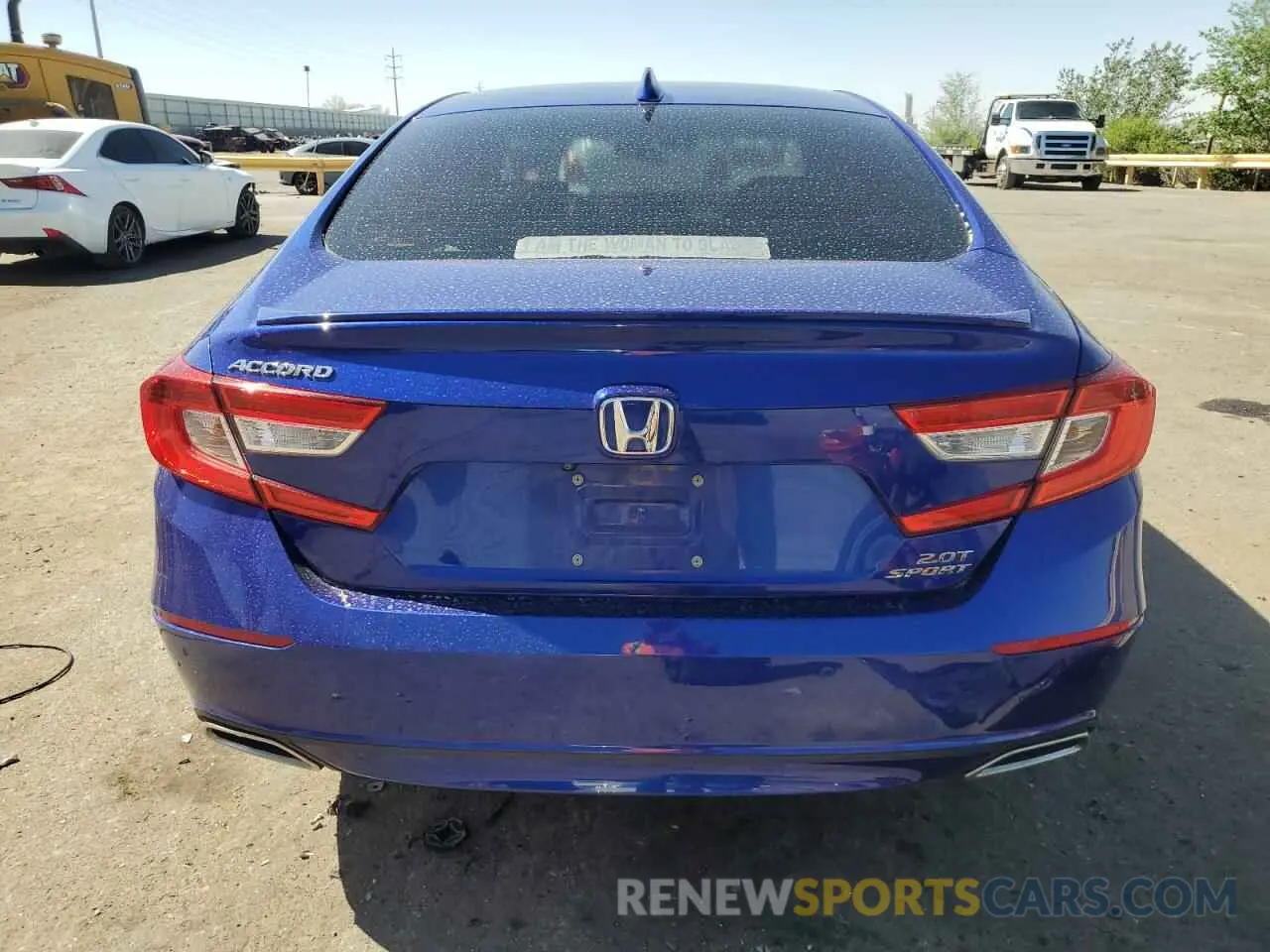 6 Photograph of a damaged car 1HGCV2F32KA019238 HONDA ACCORD 2019