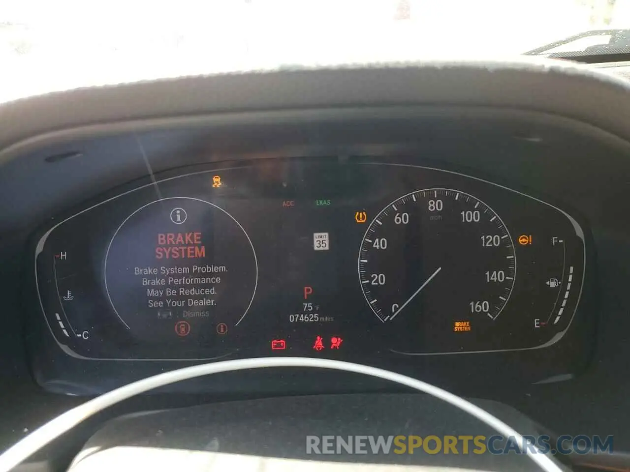 9 Photograph of a damaged car 1HGCV2F32KA019238 HONDA ACCORD 2019