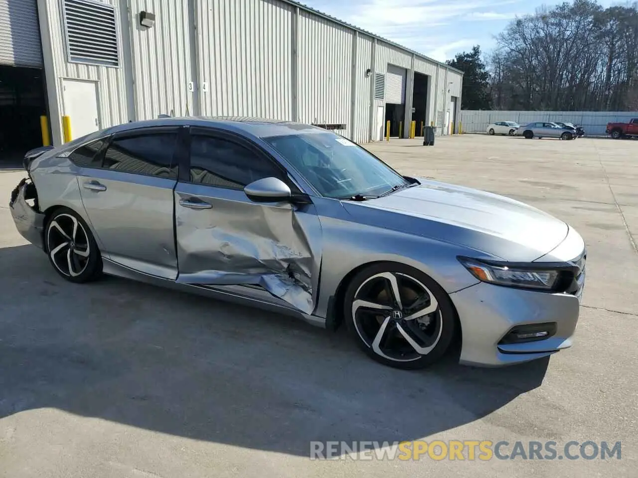 4 Photograph of a damaged car 1HGCV2F32KA025167 HONDA ACCORD 2019