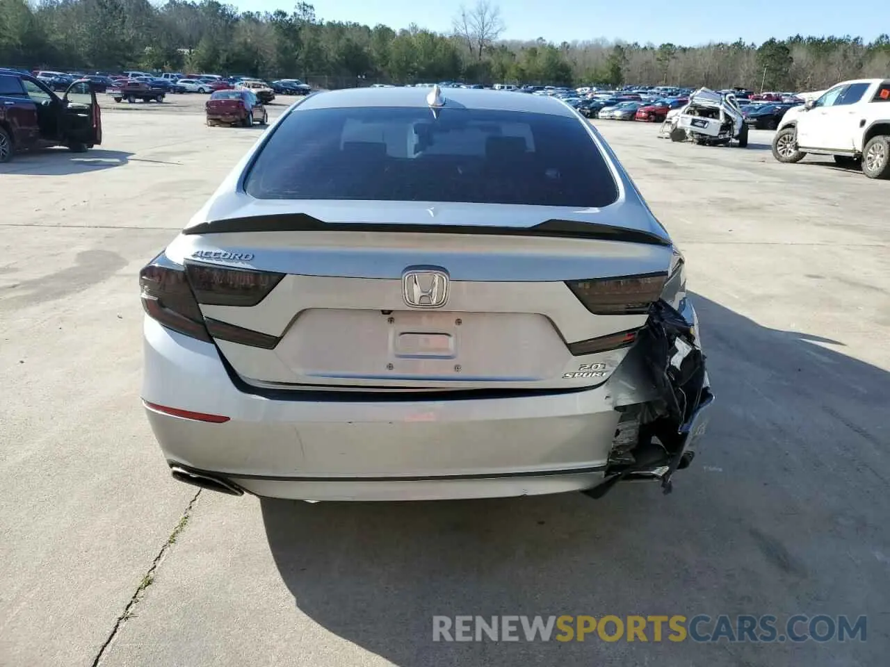 6 Photograph of a damaged car 1HGCV2F32KA025167 HONDA ACCORD 2019