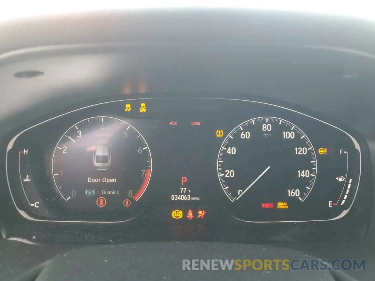9 Photograph of a damaged car 1HGCV2F32KA036525 HONDA ACCORD 2019