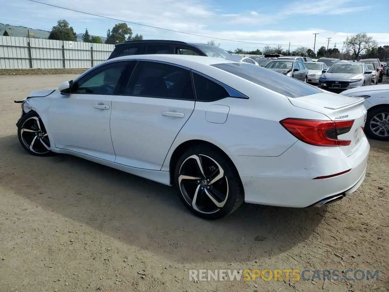2 Photograph of a damaged car 1HGCV2F33KA010080 HONDA ACCORD 2019