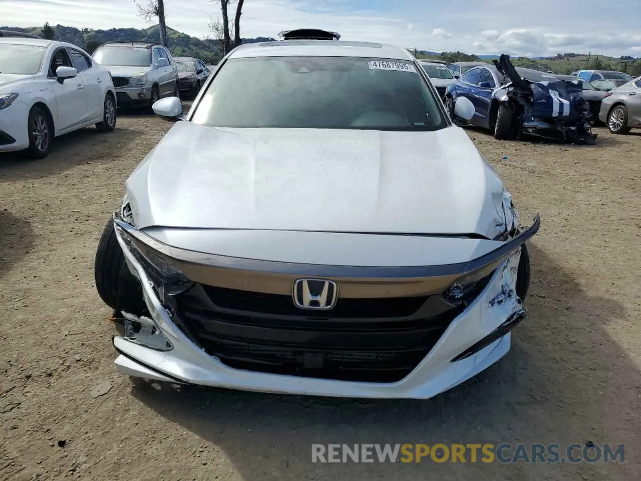 5 Photograph of a damaged car 1HGCV2F33KA010080 HONDA ACCORD 2019