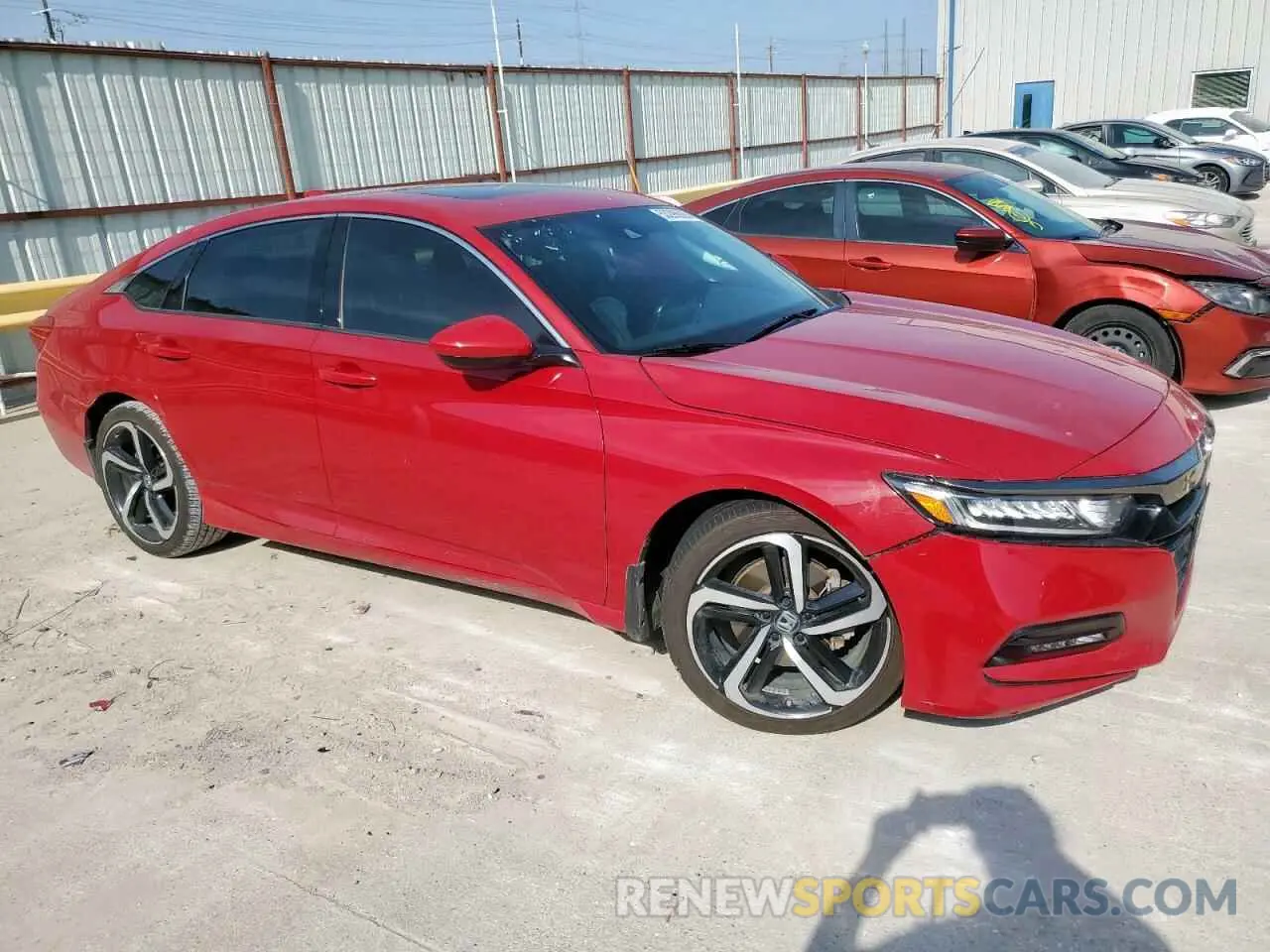 4 Photograph of a damaged car 1HGCV2F33KA010208 HONDA ACCORD 2019