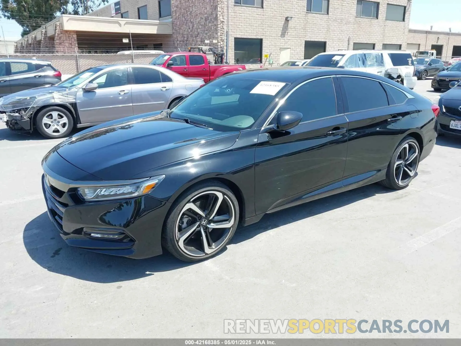 2 Photograph of a damaged car 1HGCV2F34KA000951 HONDA ACCORD 2019