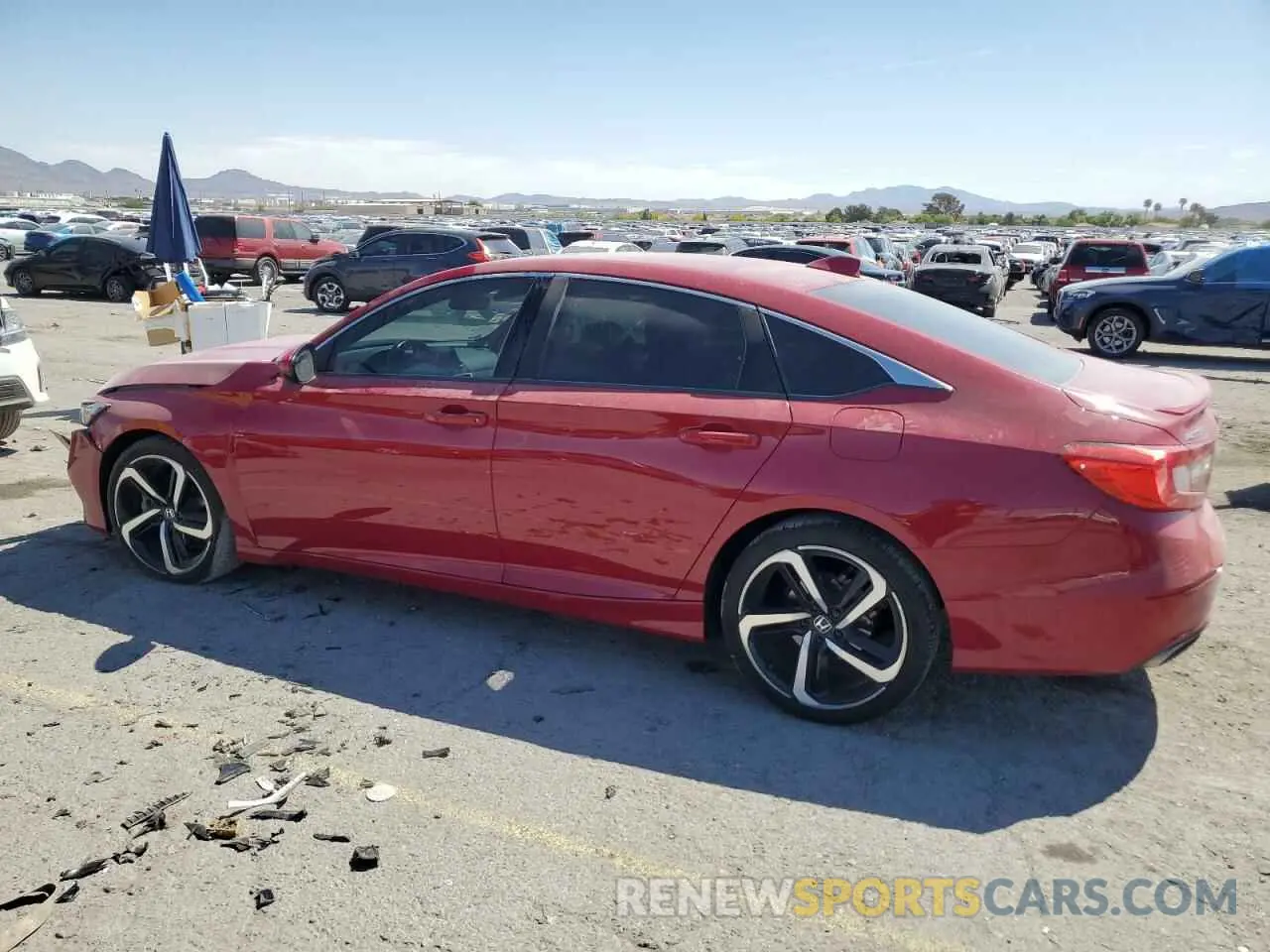 2 Photograph of a damaged car 1HGCV2F34KA004983 HONDA ACCORD 2019