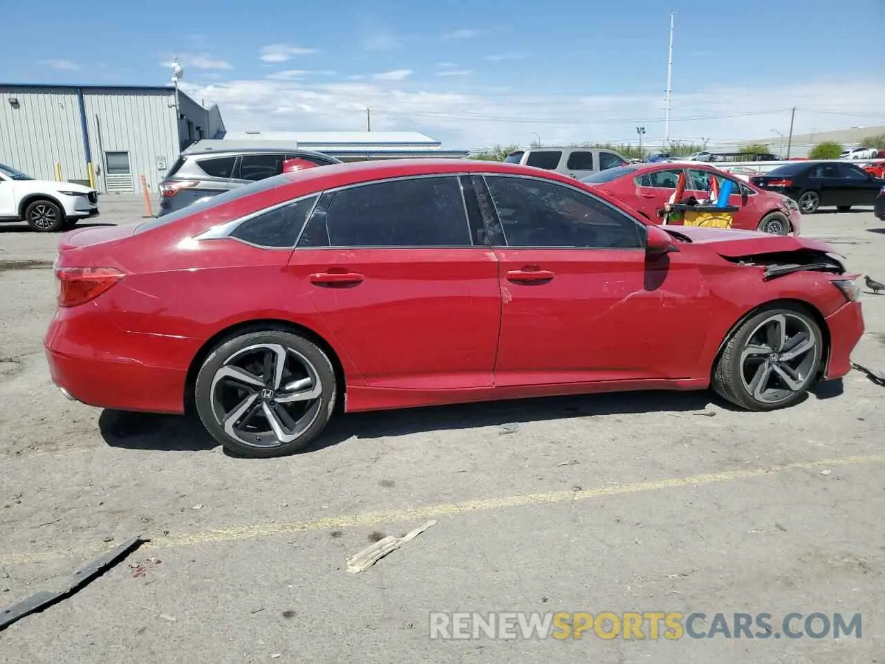 3 Photograph of a damaged car 1HGCV2F34KA004983 HONDA ACCORD 2019