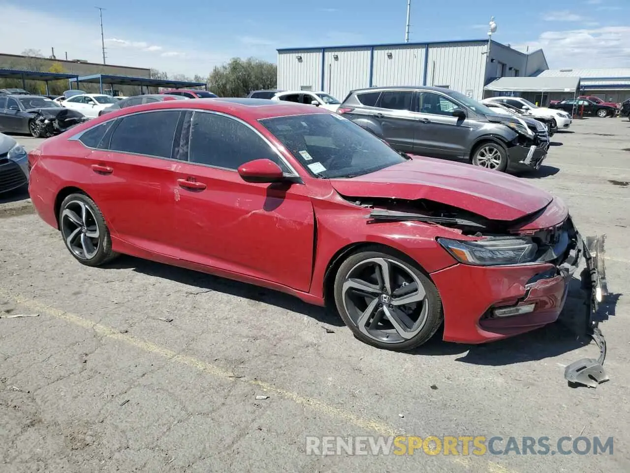 4 Photograph of a damaged car 1HGCV2F34KA004983 HONDA ACCORD 2019