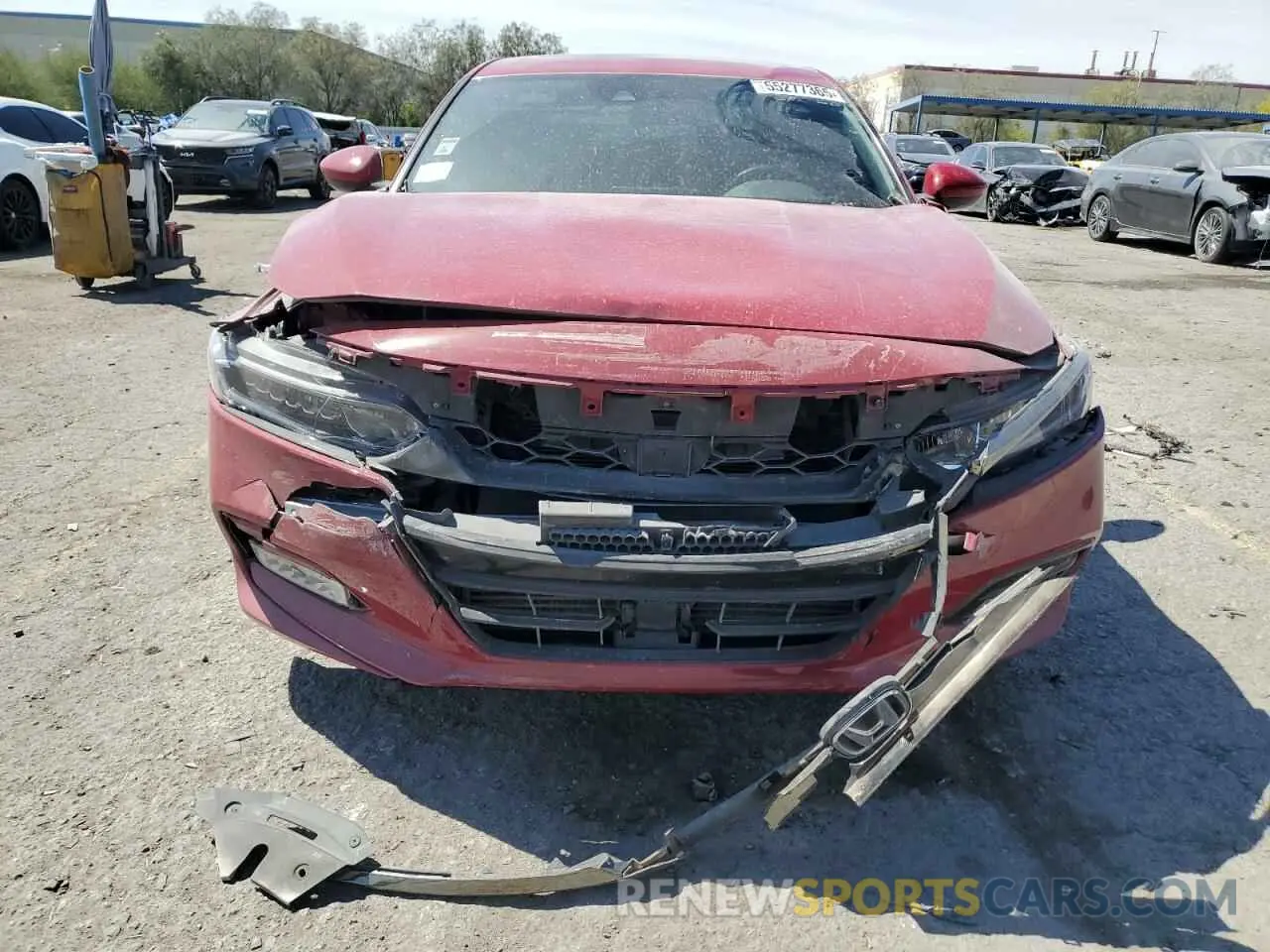 5 Photograph of a damaged car 1HGCV2F34KA004983 HONDA ACCORD 2019
