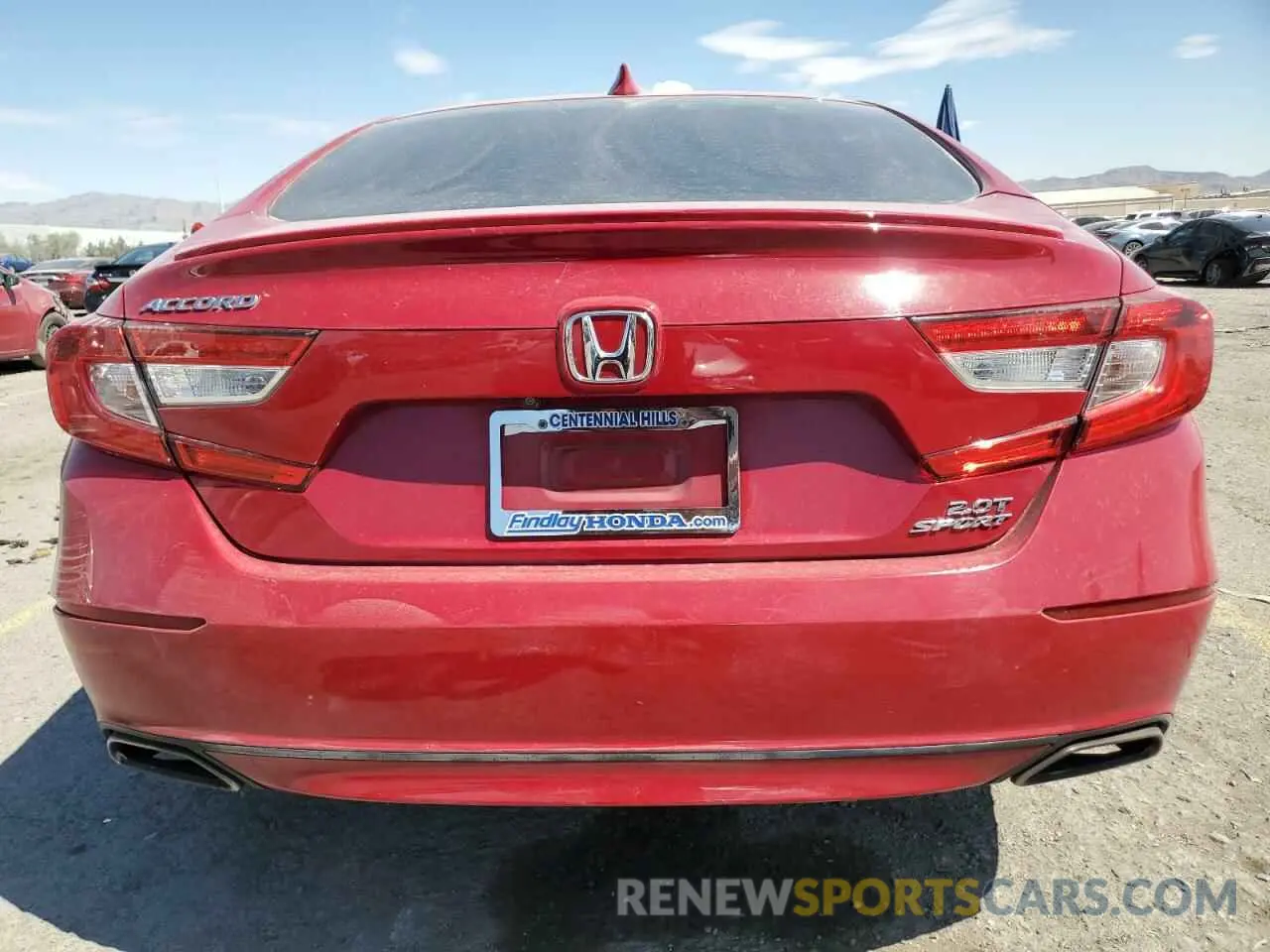 6 Photograph of a damaged car 1HGCV2F34KA004983 HONDA ACCORD 2019