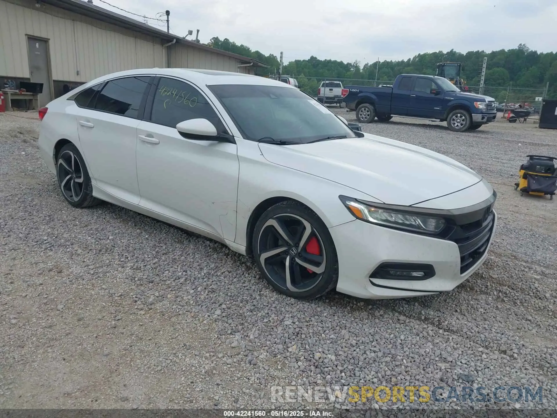 1 Photograph of a damaged car 1HGCV2F34KA026658 HONDA ACCORD 2019