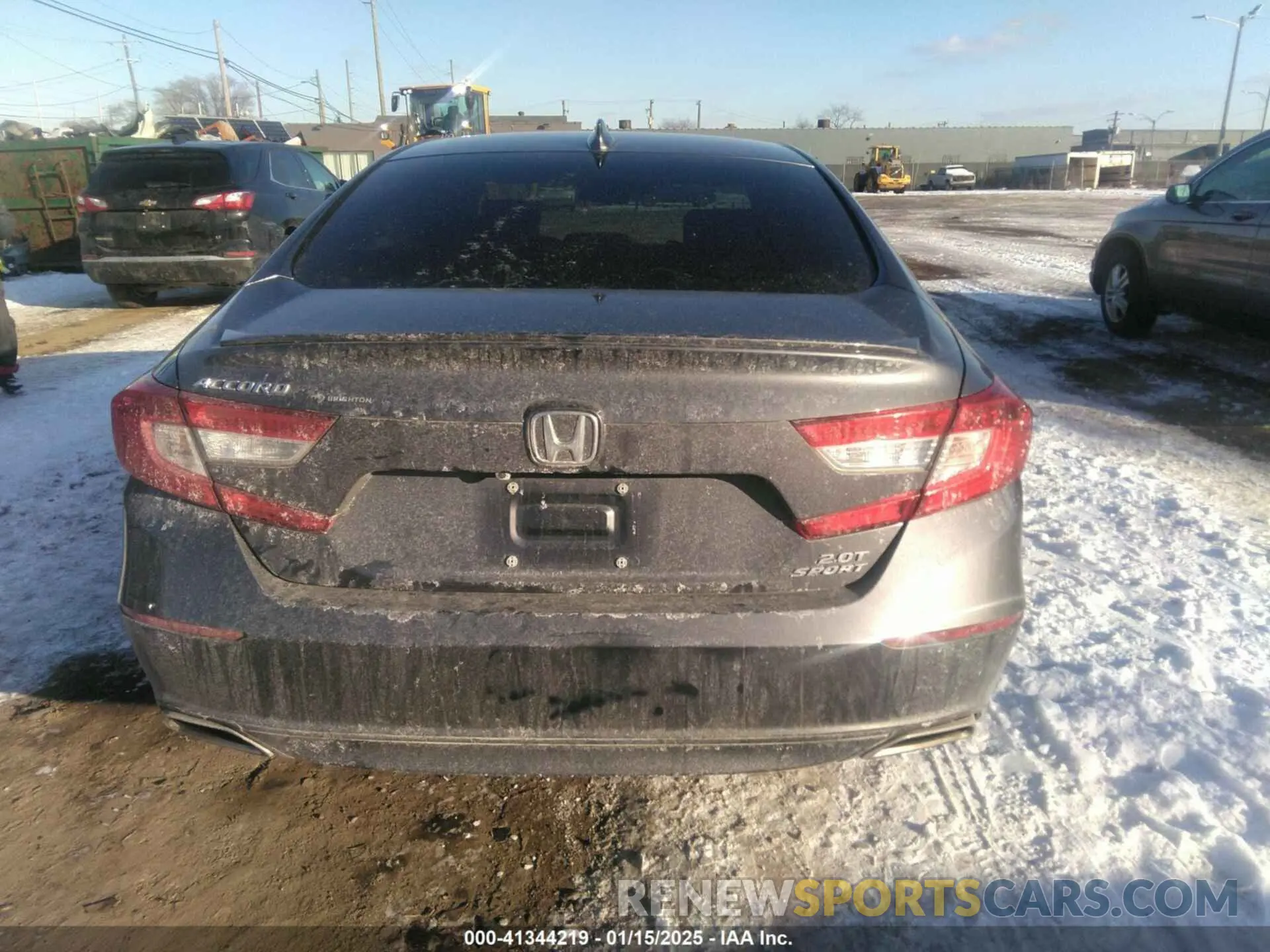 16 Photograph of a damaged car 1HGCV2F35KA019962 HONDA ACCORD 2019