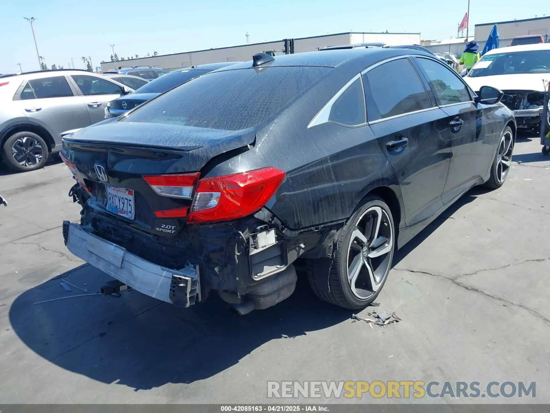 4 Photograph of a damaged car 1HGCV2F35KA025423 HONDA ACCORD 2019