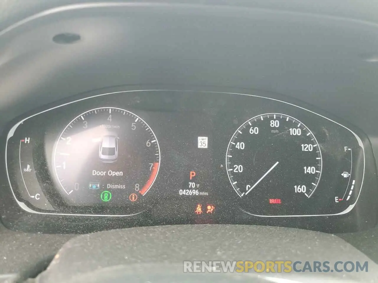 9 Photograph of a damaged car 1HGCV2F35KA031819 HONDA ACCORD 2019