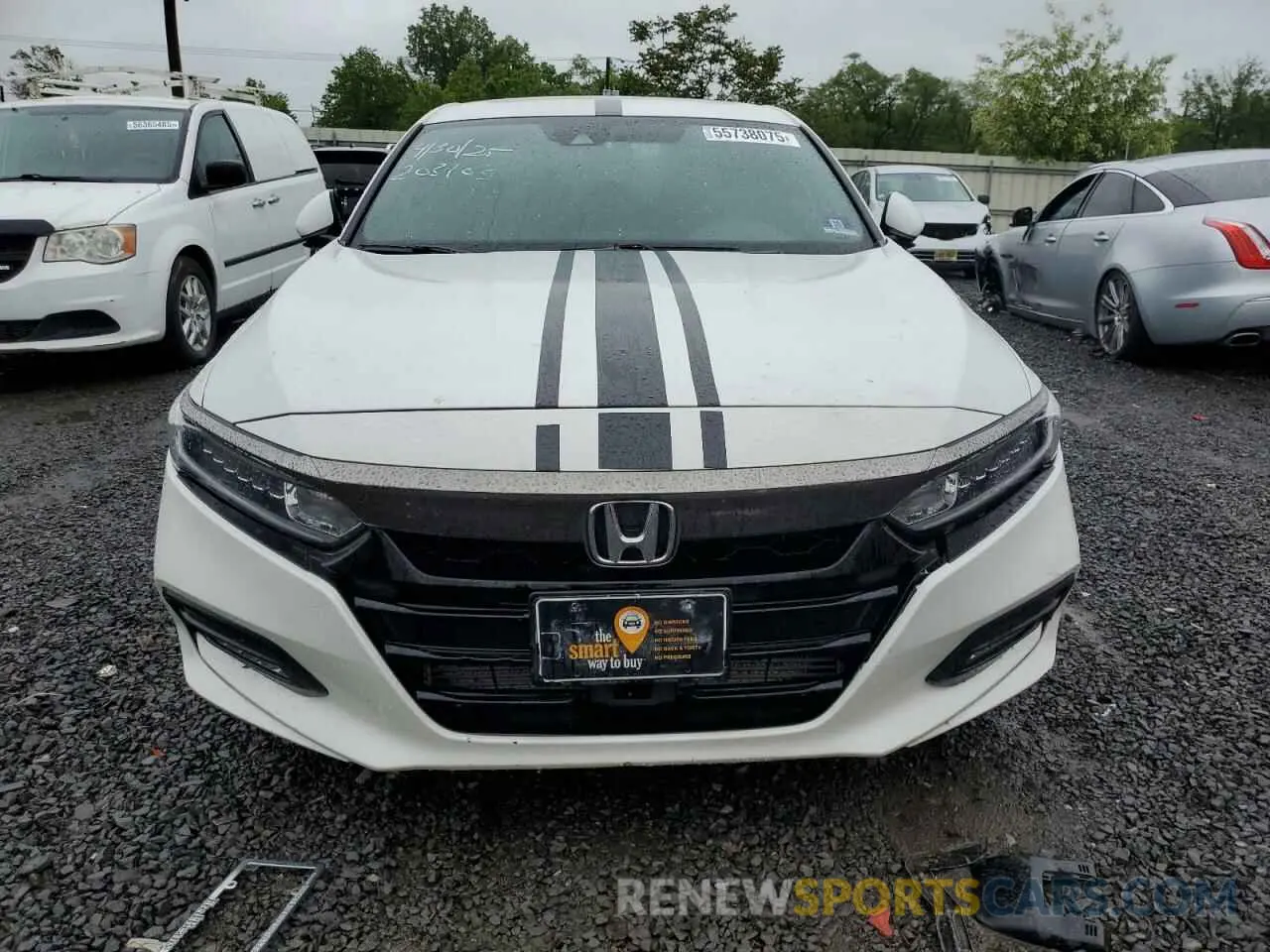 5 Photograph of a damaged car 1HGCV2F35KA036048 HONDA ACCORD 2019