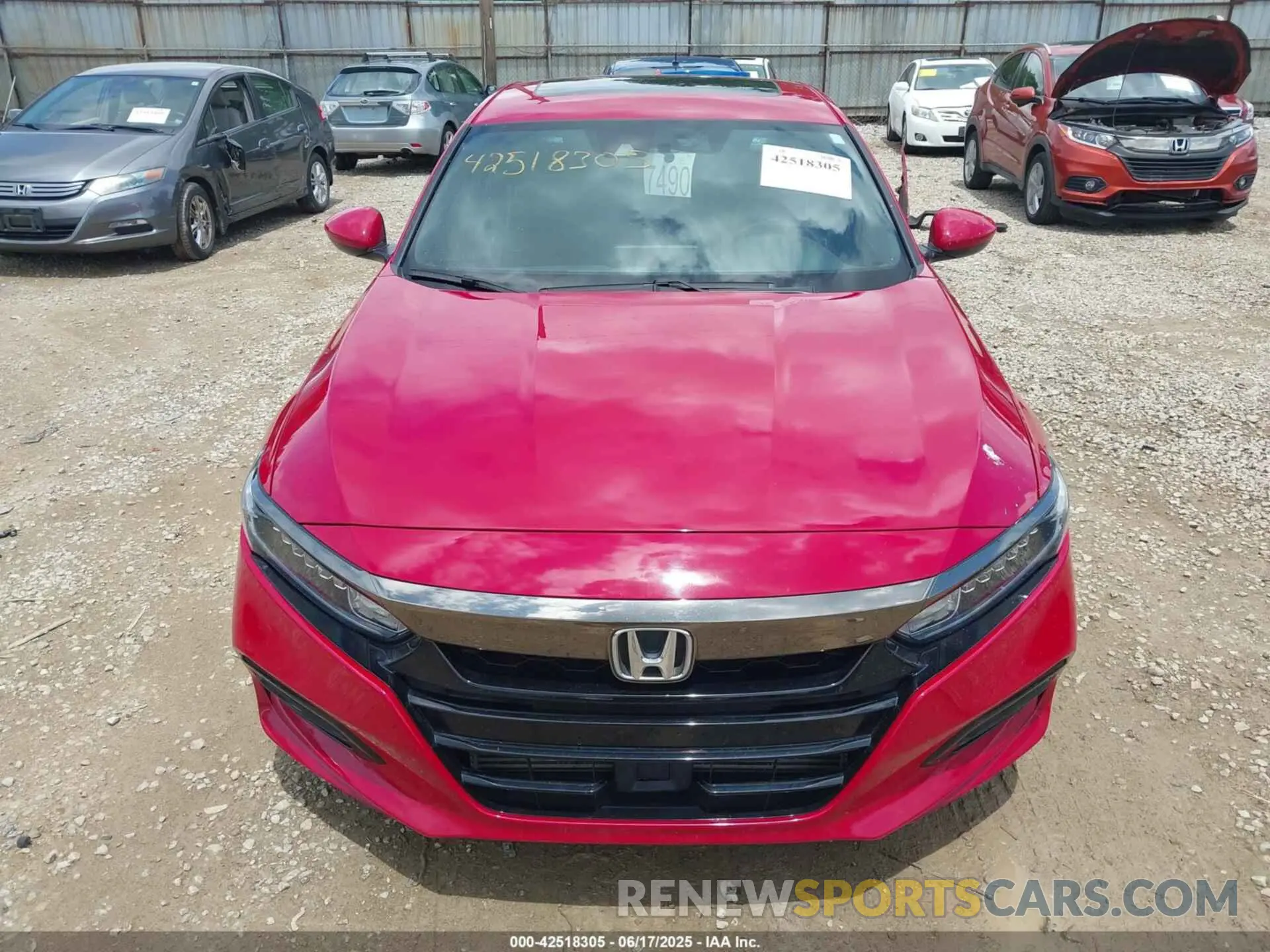 13 Photograph of a damaged car 1HGCV2F36KA013605 HONDA ACCORD 2019