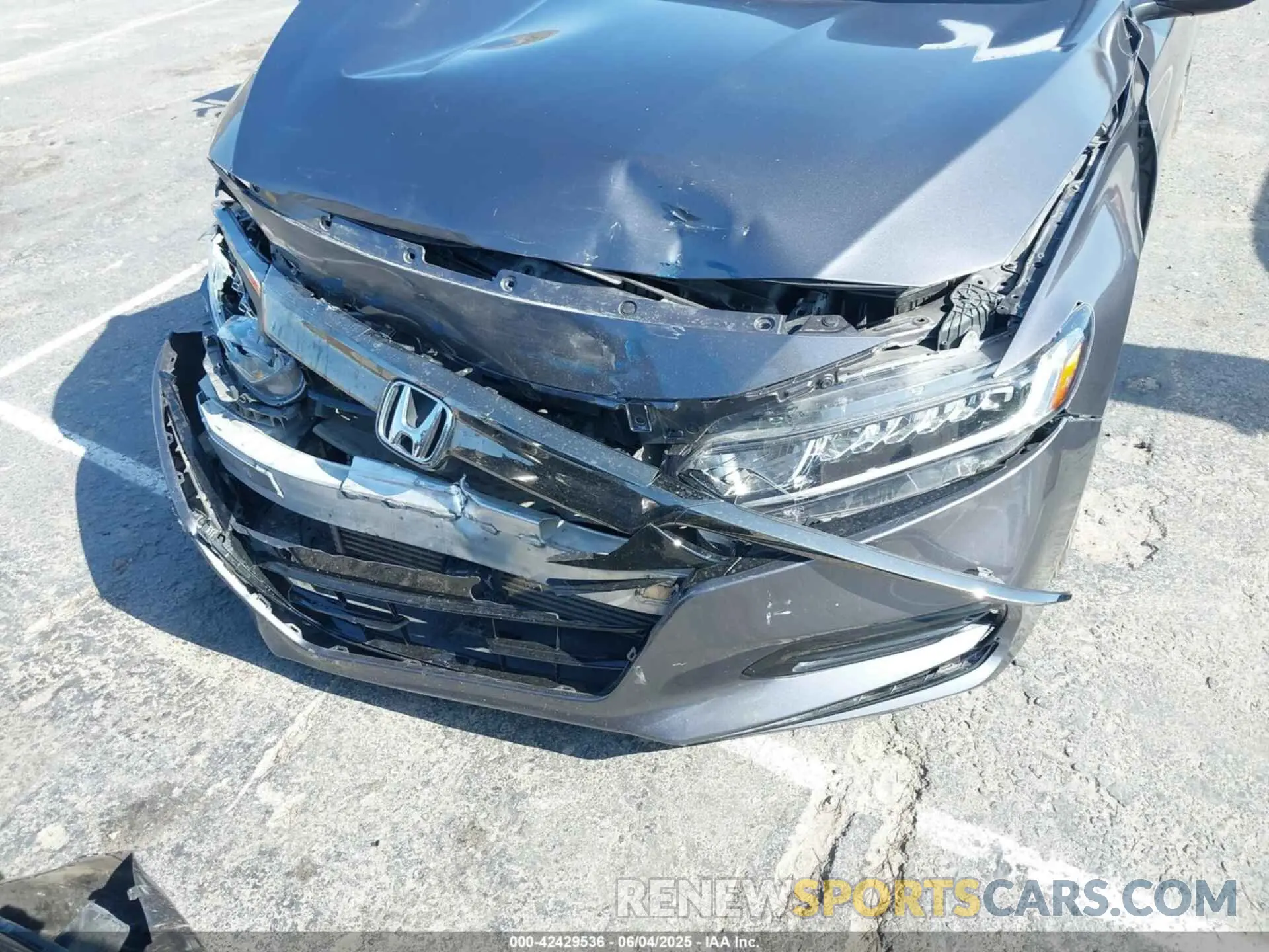 6 Photograph of a damaged car 1HGCV2F36KA024510 HONDA ACCORD 2019