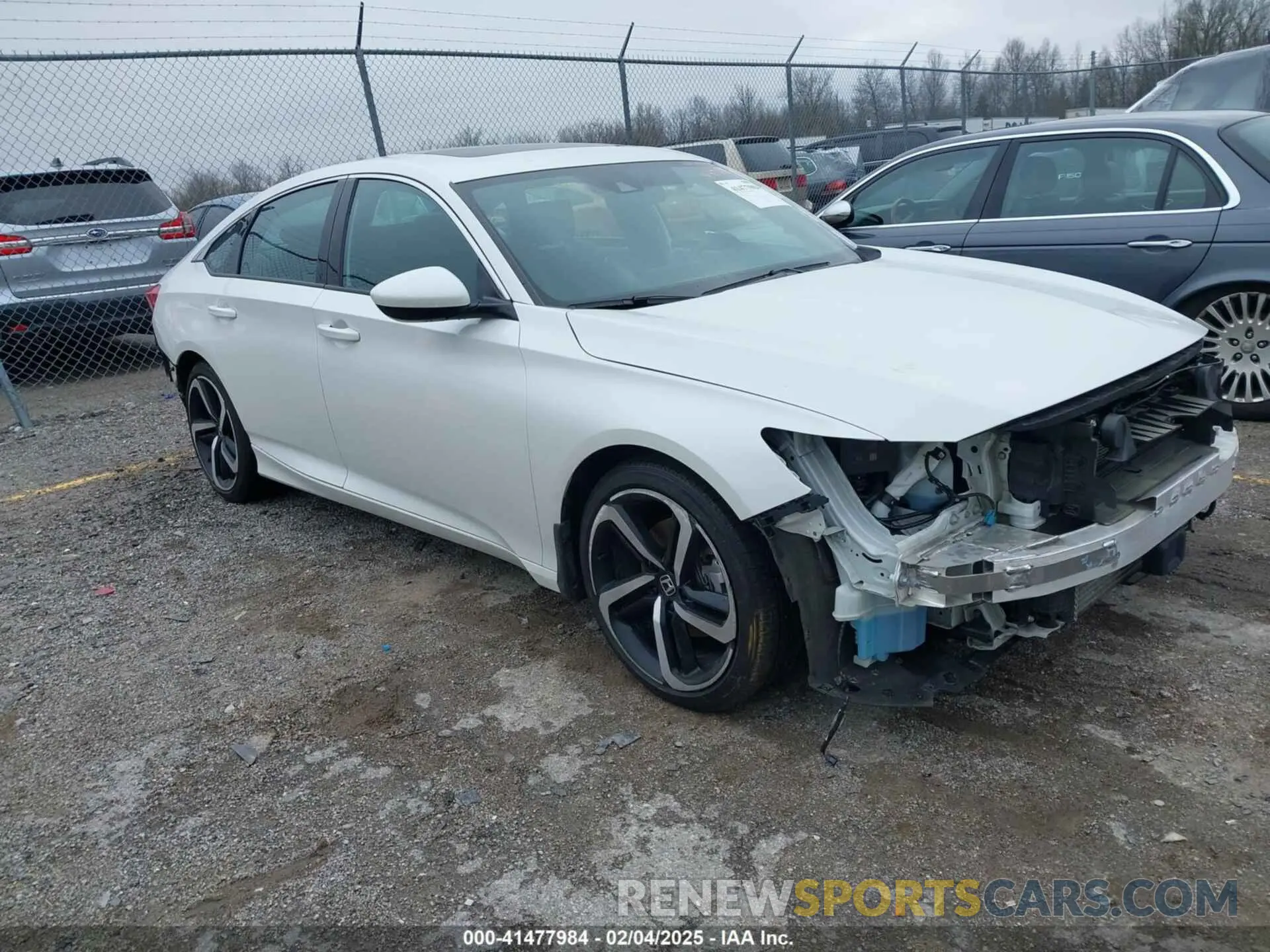 1 Photograph of a damaged car 1HGCV2F36KA036141 HONDA ACCORD 2019