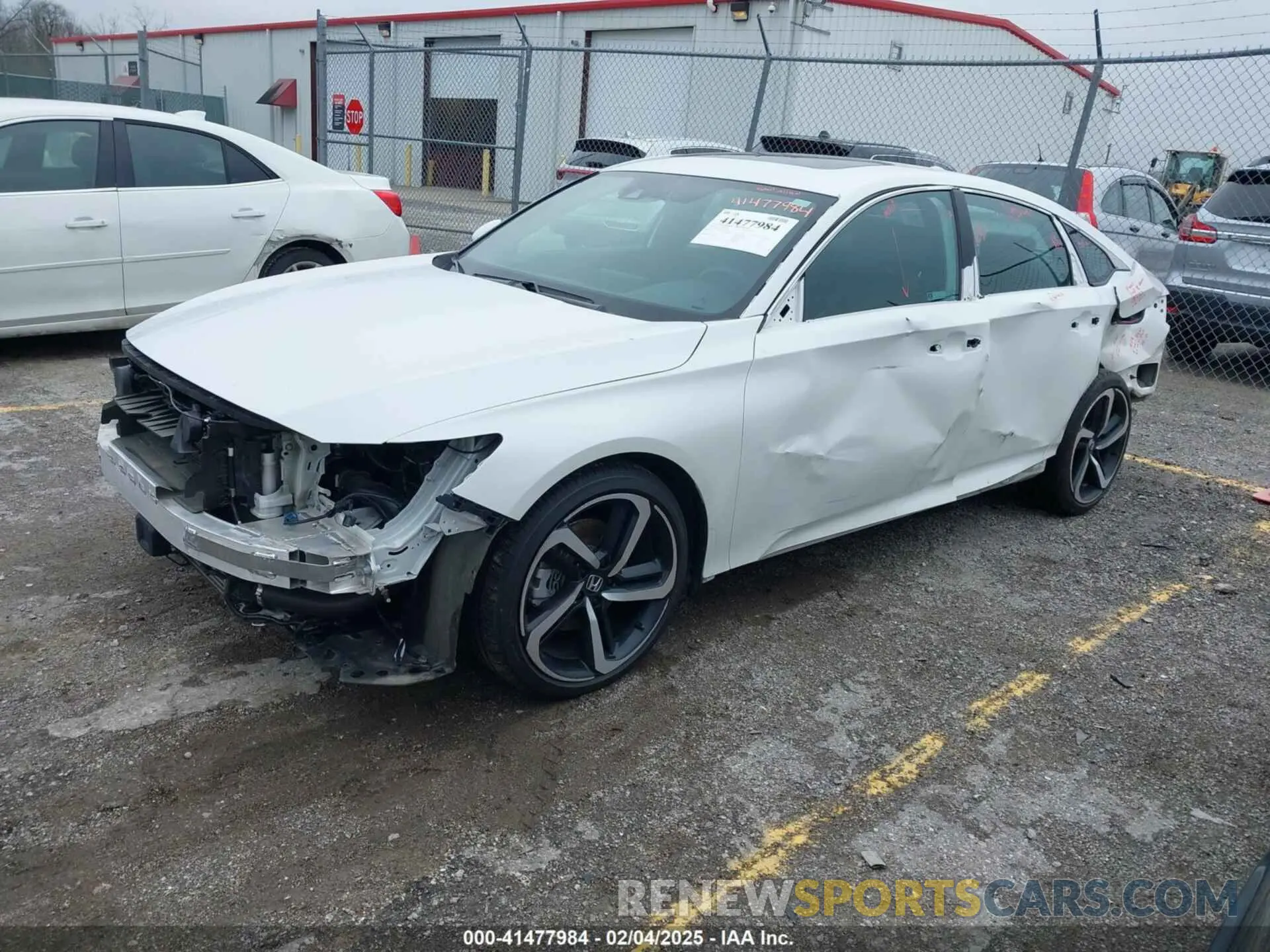 2 Photograph of a damaged car 1HGCV2F36KA036141 HONDA ACCORD 2019