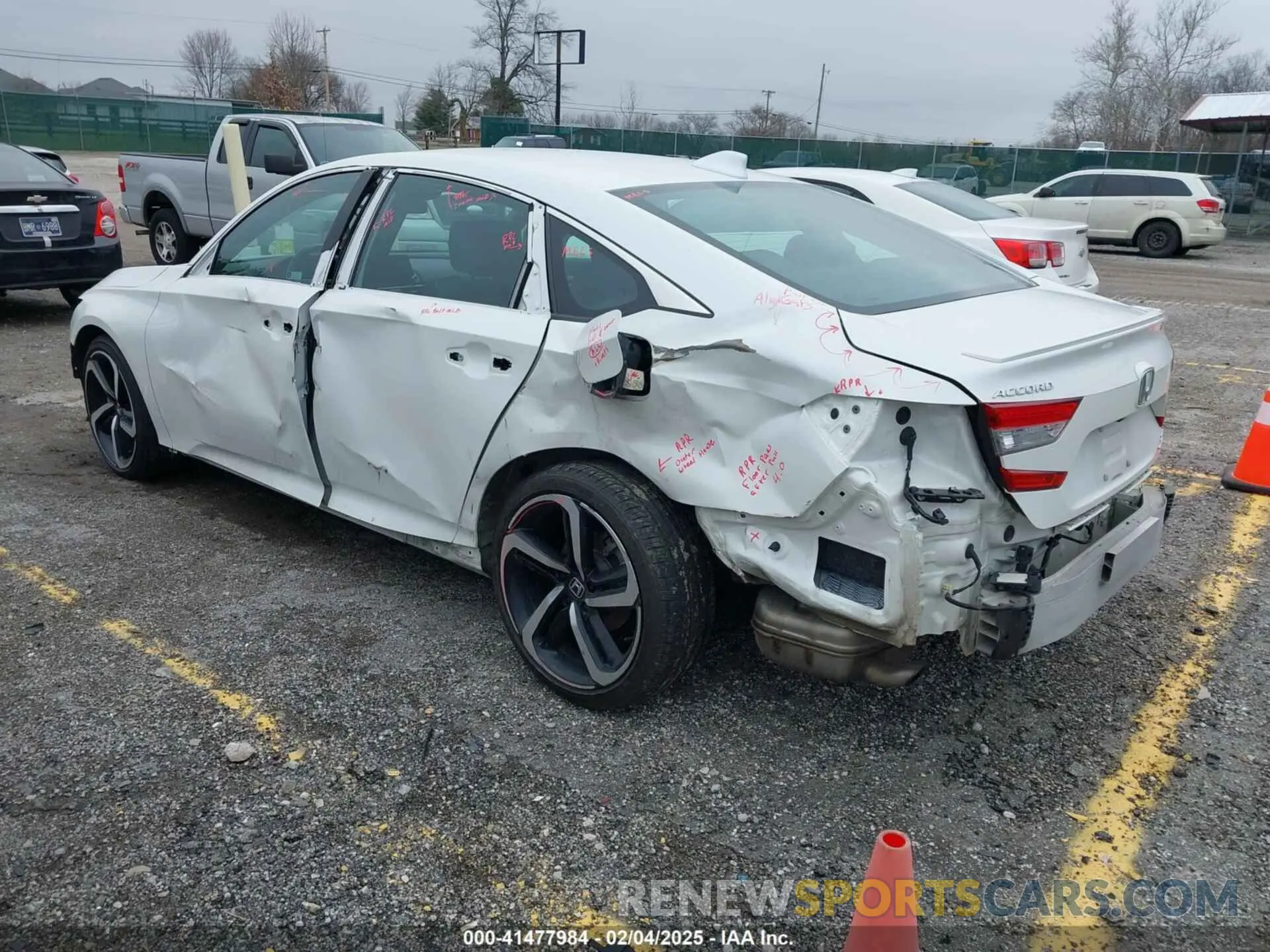 3 Photograph of a damaged car 1HGCV2F36KA036141 HONDA ACCORD 2019