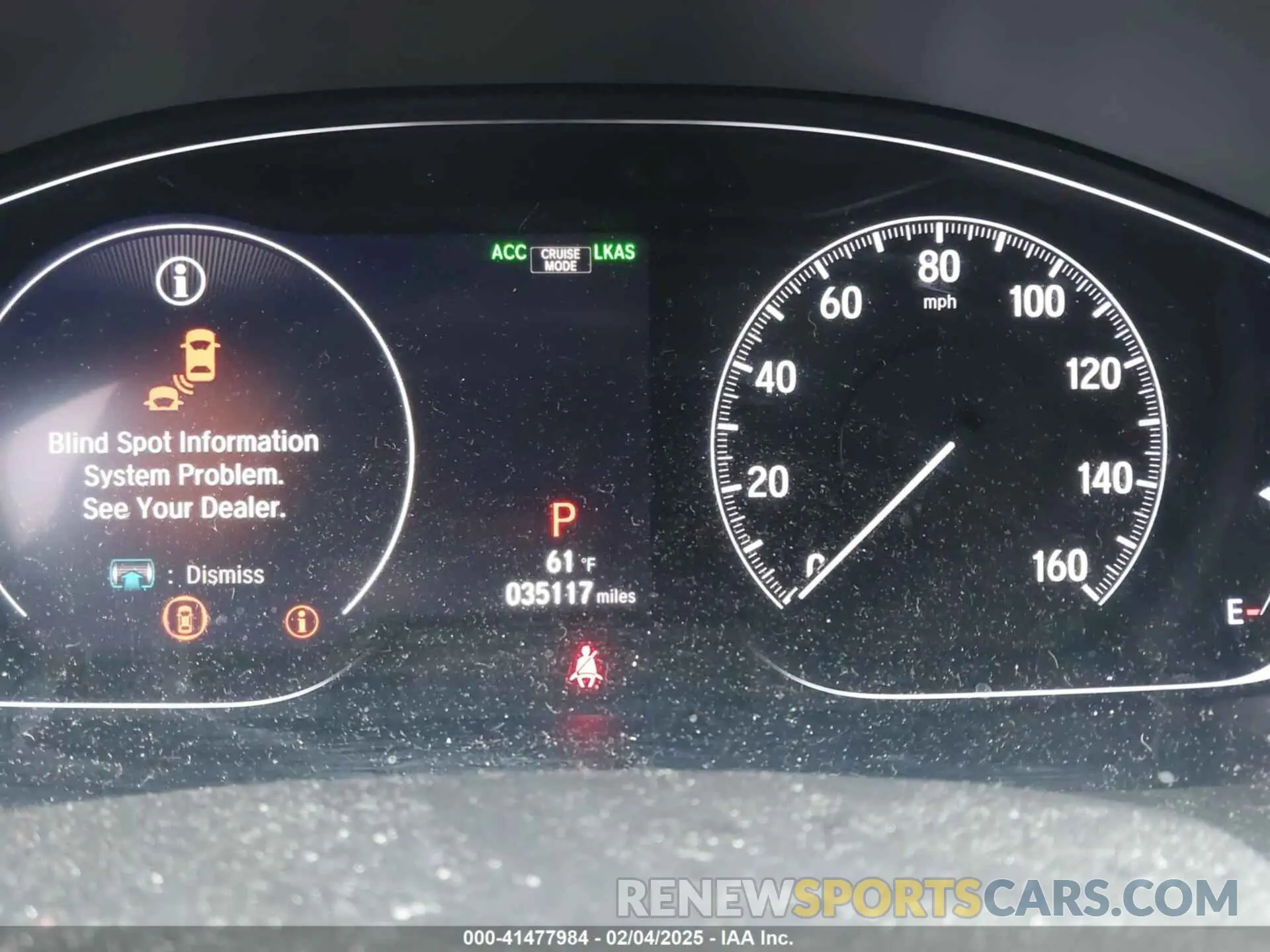 7 Photograph of a damaged car 1HGCV2F36KA036141 HONDA ACCORD 2019