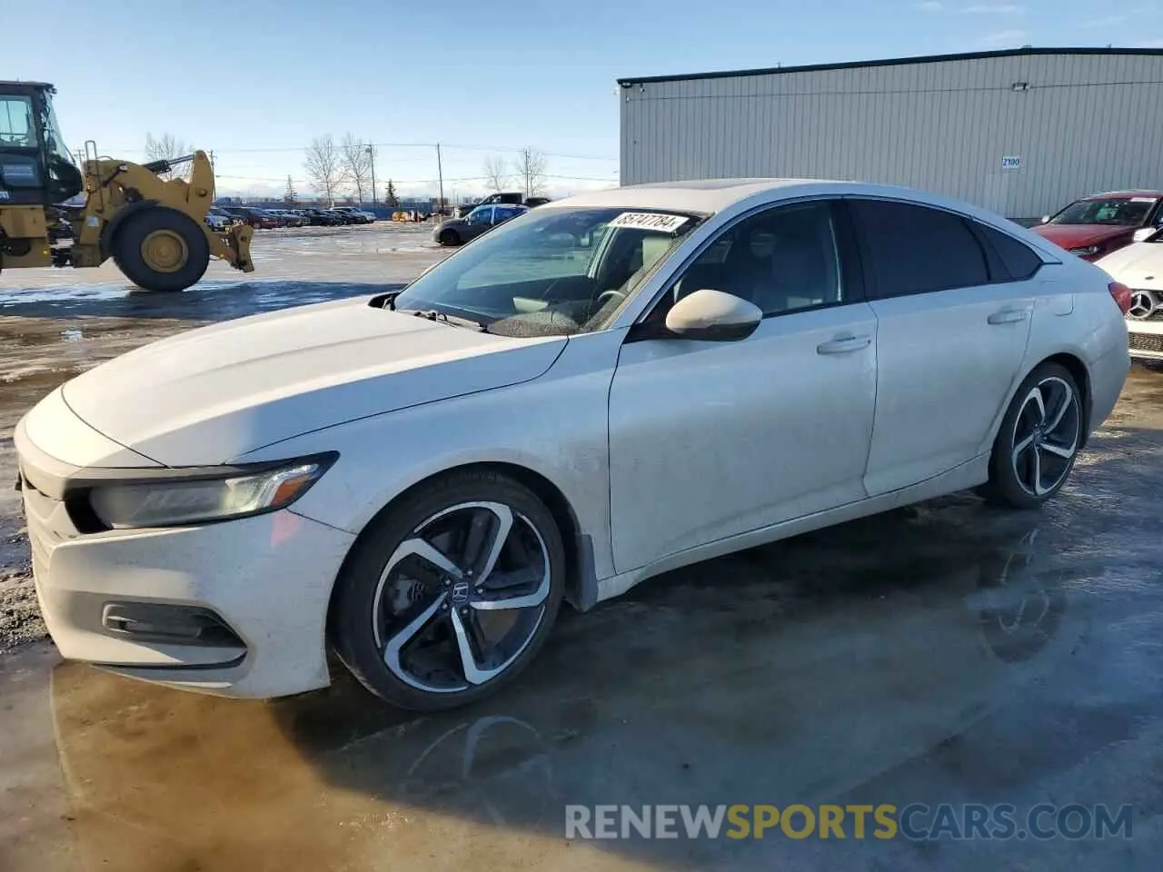 1 Photograph of a damaged car 1HGCV2F36KA801171 HONDA ACCORD 2019
