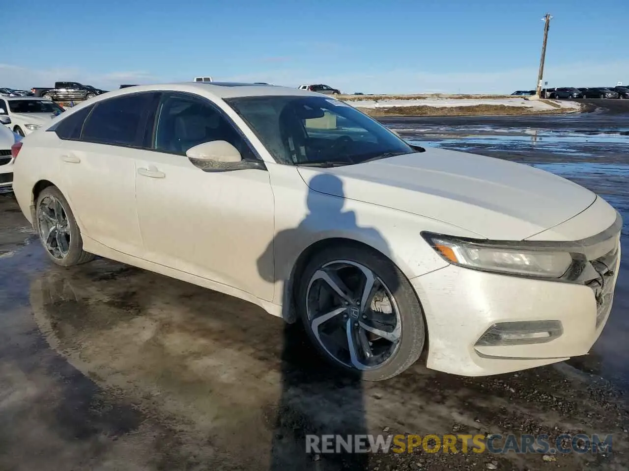 4 Photograph of a damaged car 1HGCV2F36KA801171 HONDA ACCORD 2019