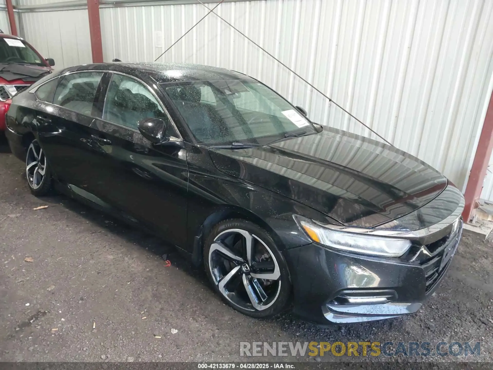 1 Photograph of a damaged car 1HGCV2F37KA011278 HONDA ACCORD 2019