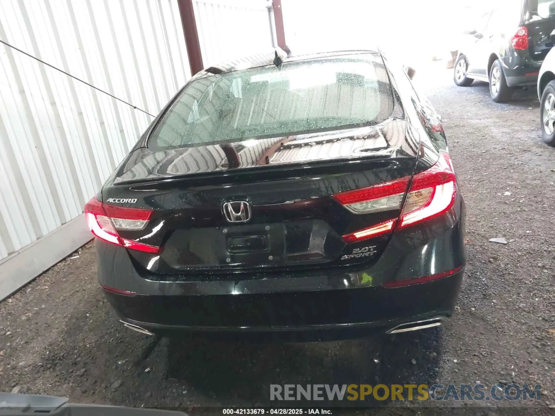 16 Photograph of a damaged car 1HGCV2F37KA011278 HONDA ACCORD 2019