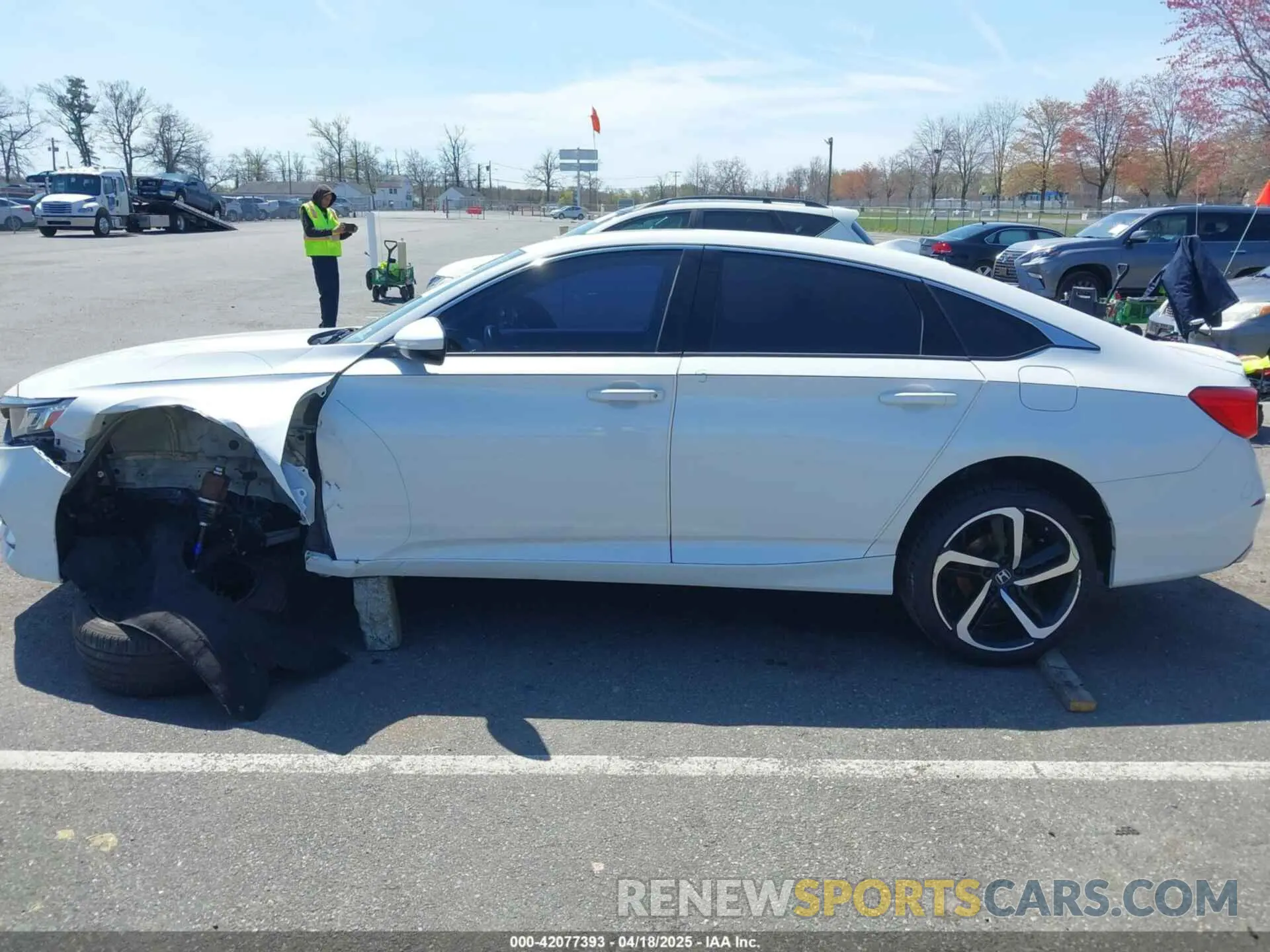 14 Photograph of a damaged car 1HGCV2F37KA016576 HONDA ACCORD 2019