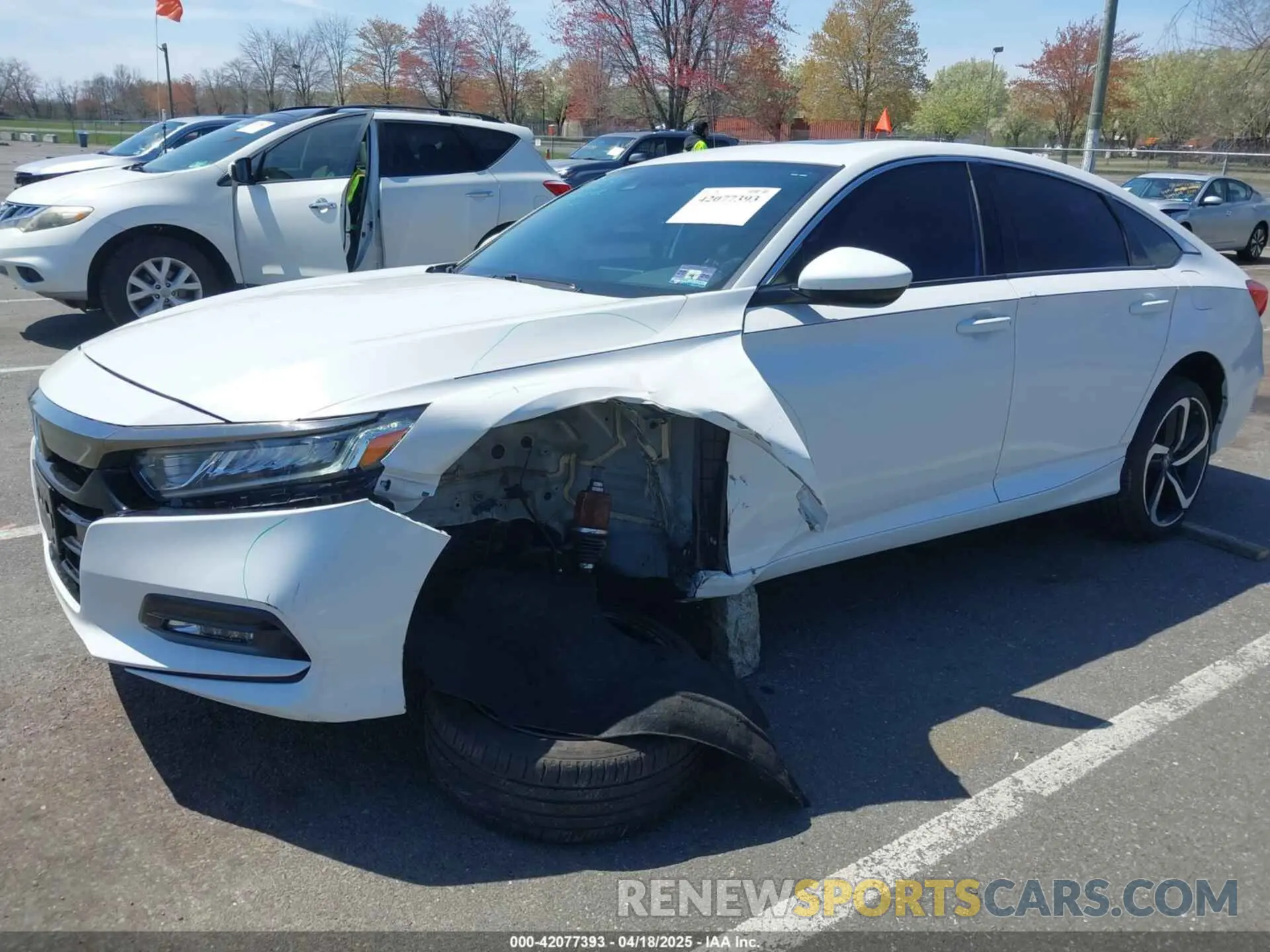 2 Photograph of a damaged car 1HGCV2F37KA016576 HONDA ACCORD 2019