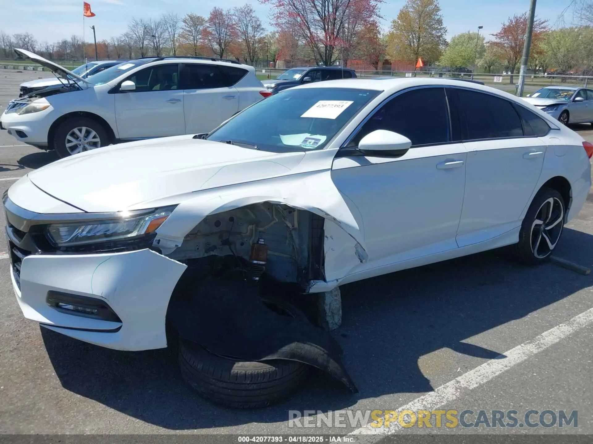 6 Photograph of a damaged car 1HGCV2F37KA016576 HONDA ACCORD 2019