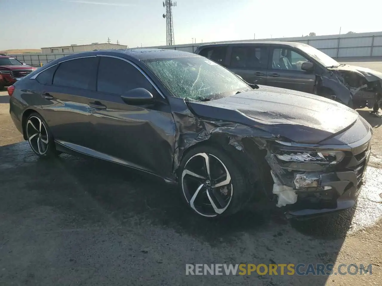 4 Photograph of a damaged car 1HGCV2F37KA025178 HONDA ACCORD 2019