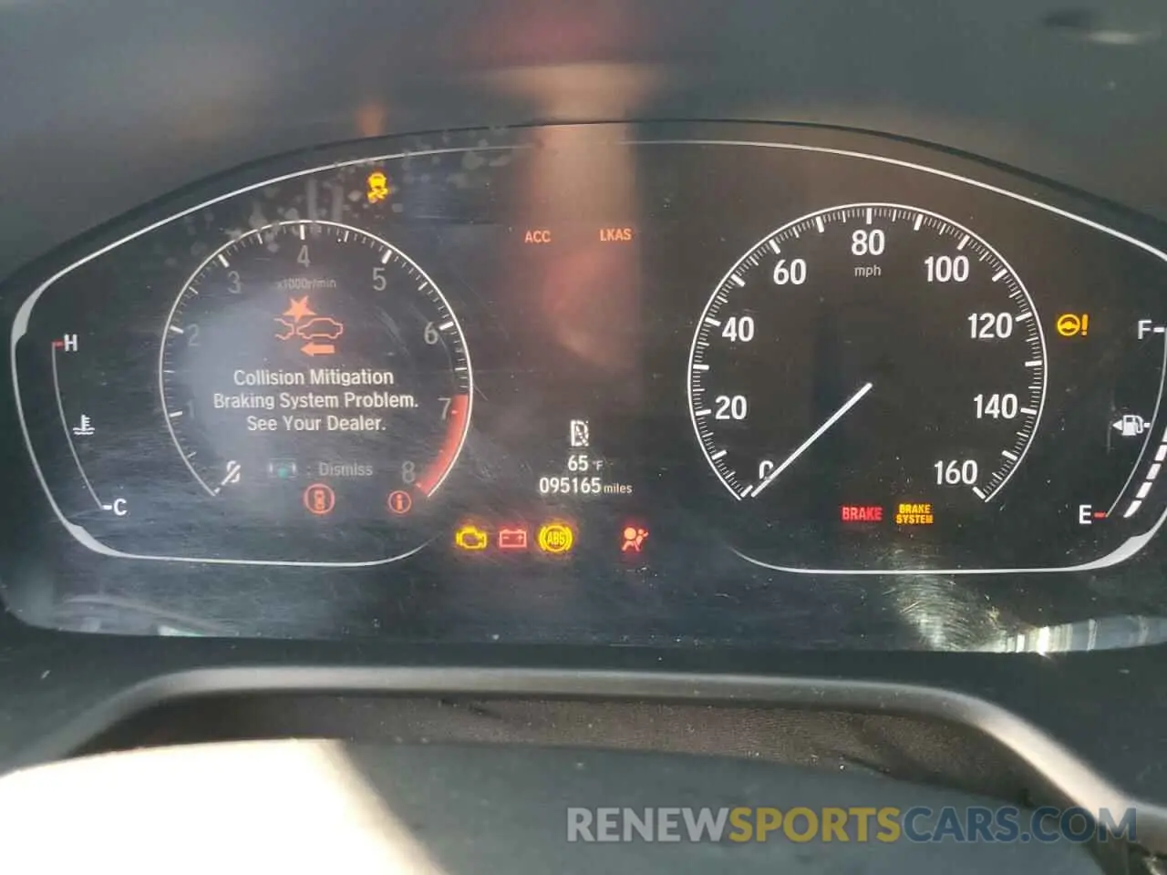 9 Photograph of a damaged car 1HGCV2F37KA025178 HONDA ACCORD 2019