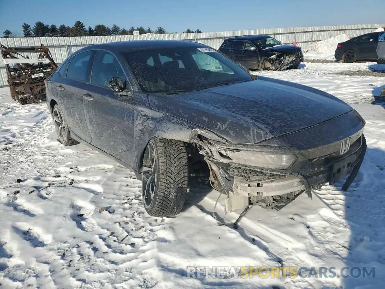 4 Photograph of a damaged car 1HGCV2F37KA029702 HONDA ACCORD 2019