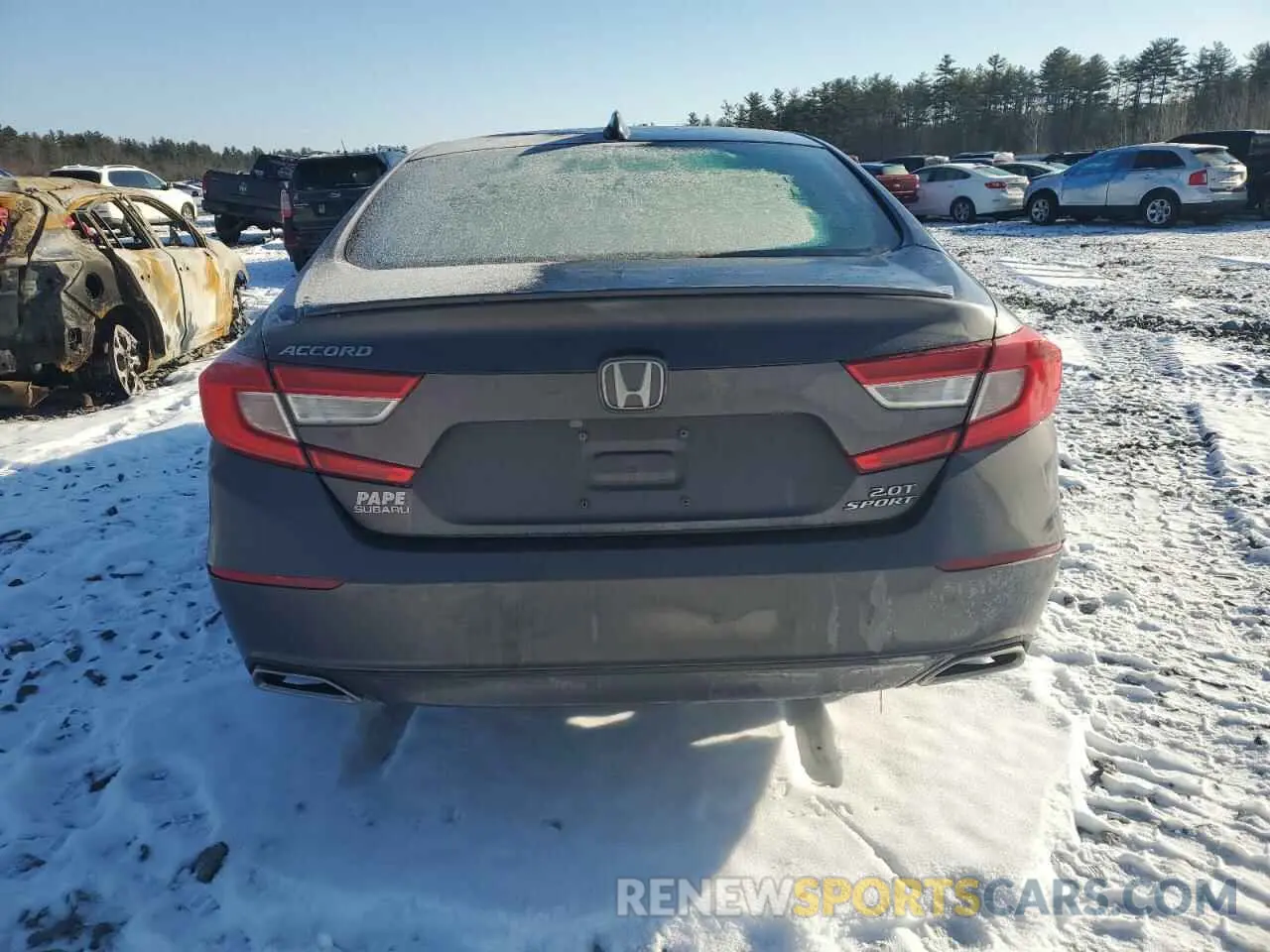 6 Photograph of a damaged car 1HGCV2F37KA029702 HONDA ACCORD 2019