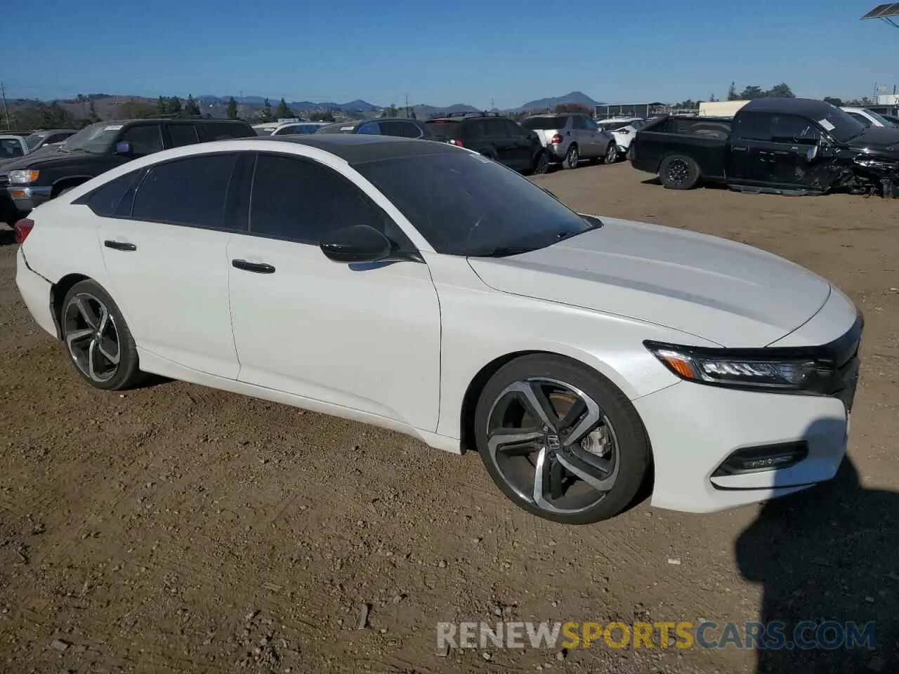 4 Photograph of a damaged car 1HGCV2F38KA005313 HONDA ACCORD 2019