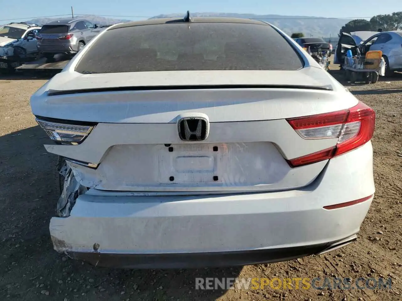 6 Photograph of a damaged car 1HGCV2F38KA005313 HONDA ACCORD 2019