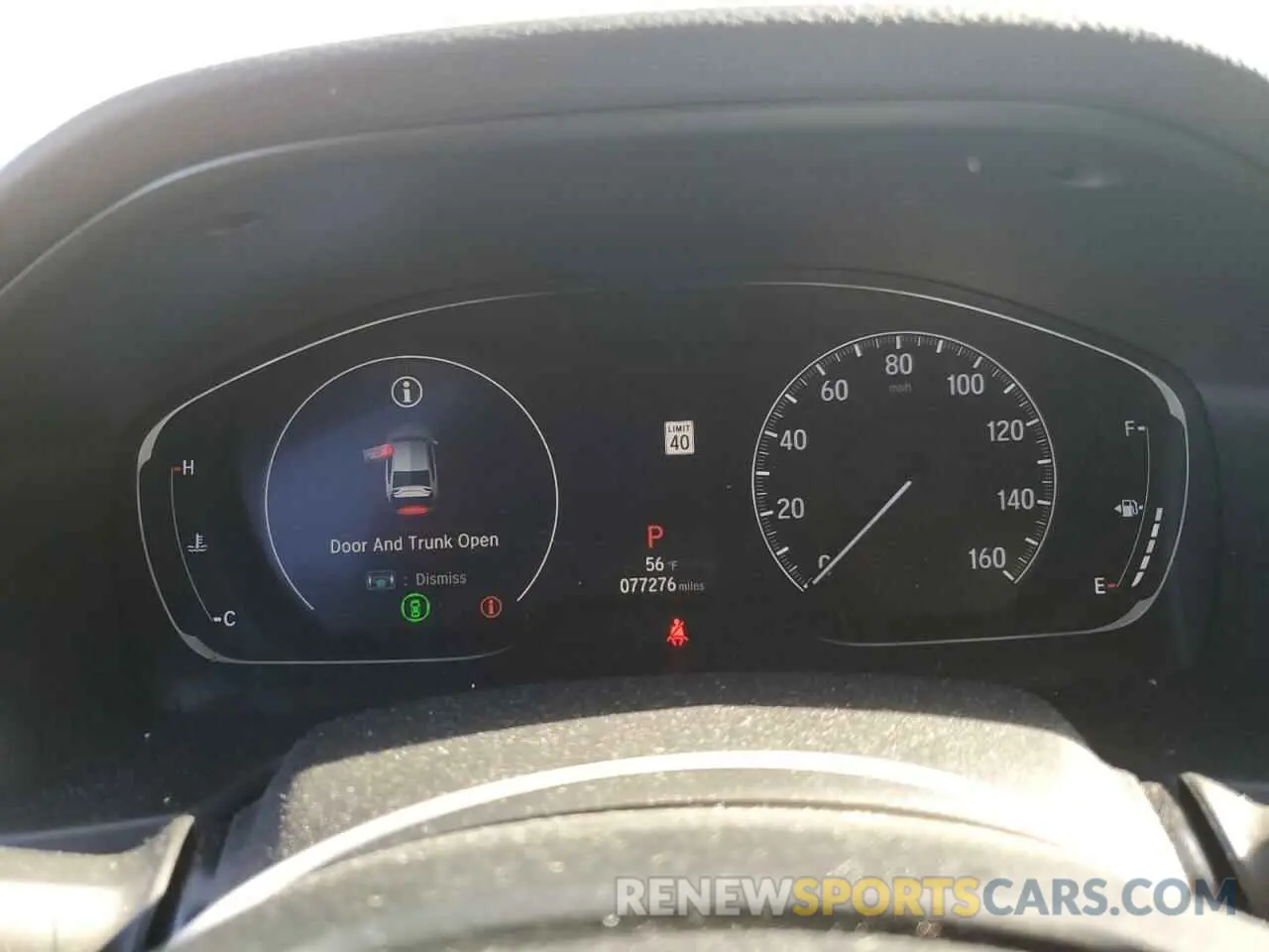 9 Photograph of a damaged car 1HGCV2F38KA005313 HONDA ACCORD 2019