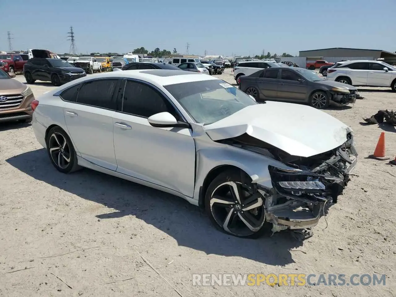 4 Photograph of a damaged car 1HGCV2F38KA036156 HONDA ACCORD 2019