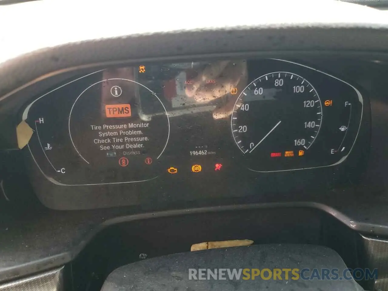 9 Photograph of a damaged car 1HGCV2F38KA036156 HONDA ACCORD 2019